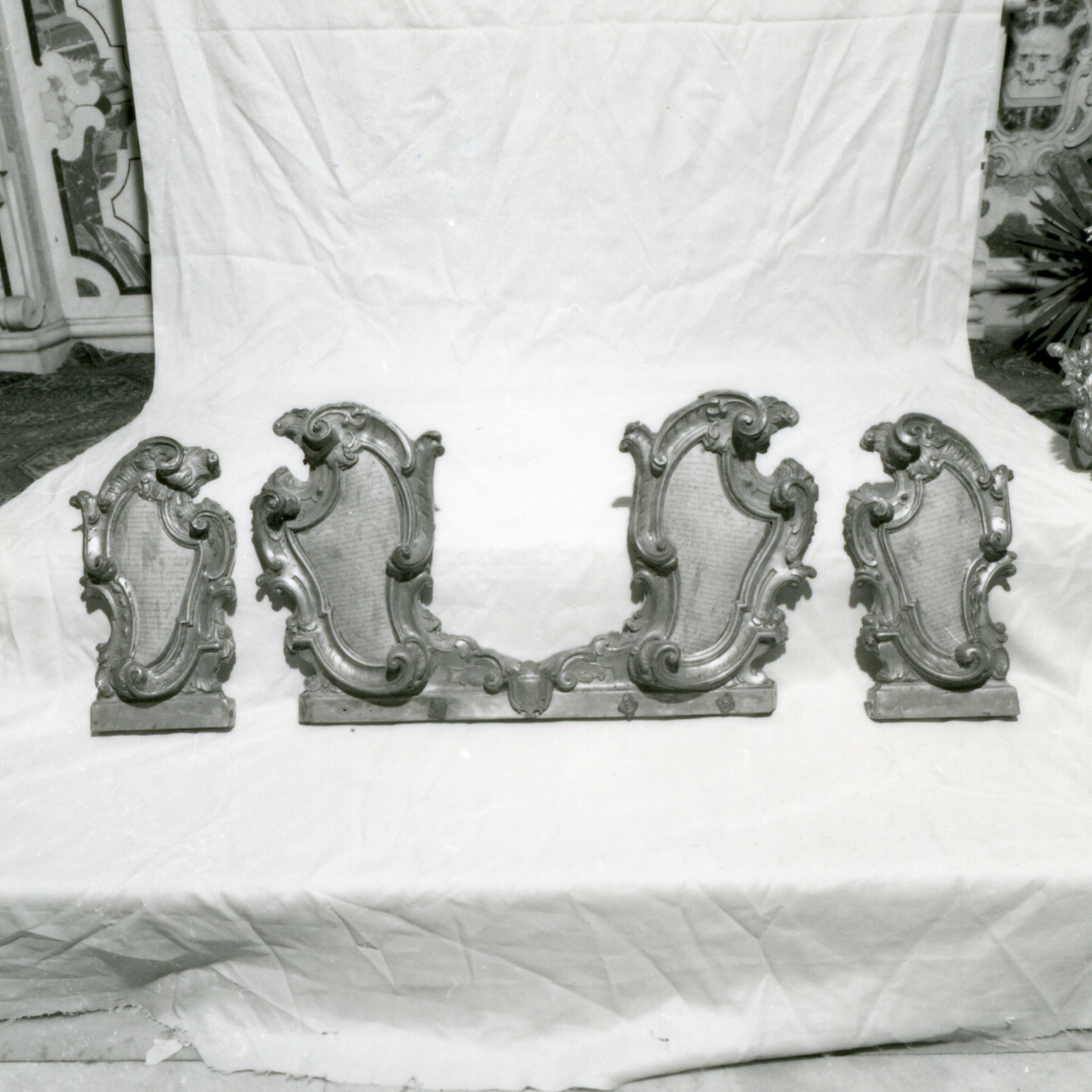 CARTAGLORIA - MISTILINEA, SERIE - bottega argentiera napoletana (Seconda metà sec. XVIII)