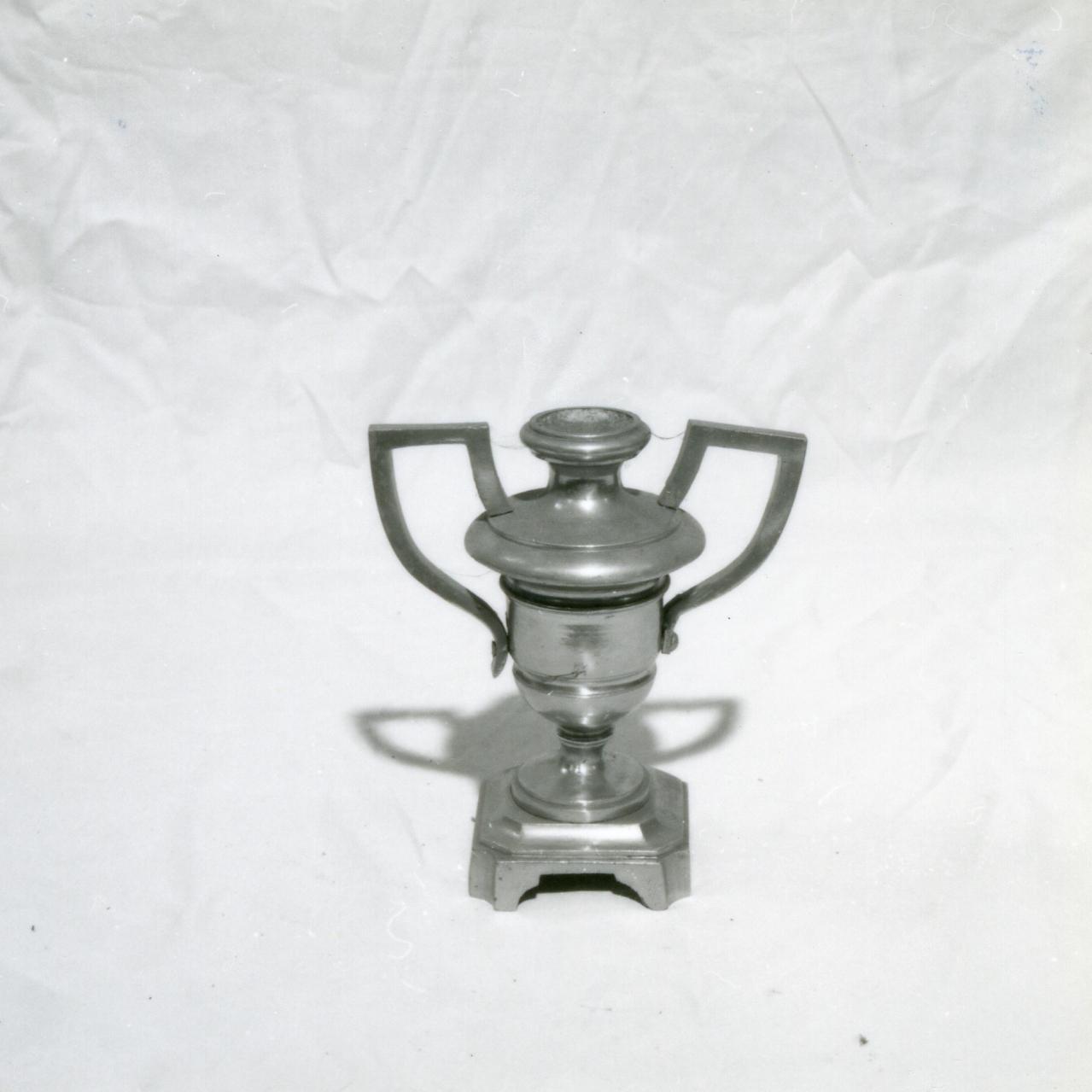 VASO PORTAPALMA, SERIE - manifattura napoletana (FINE sec. XIX)