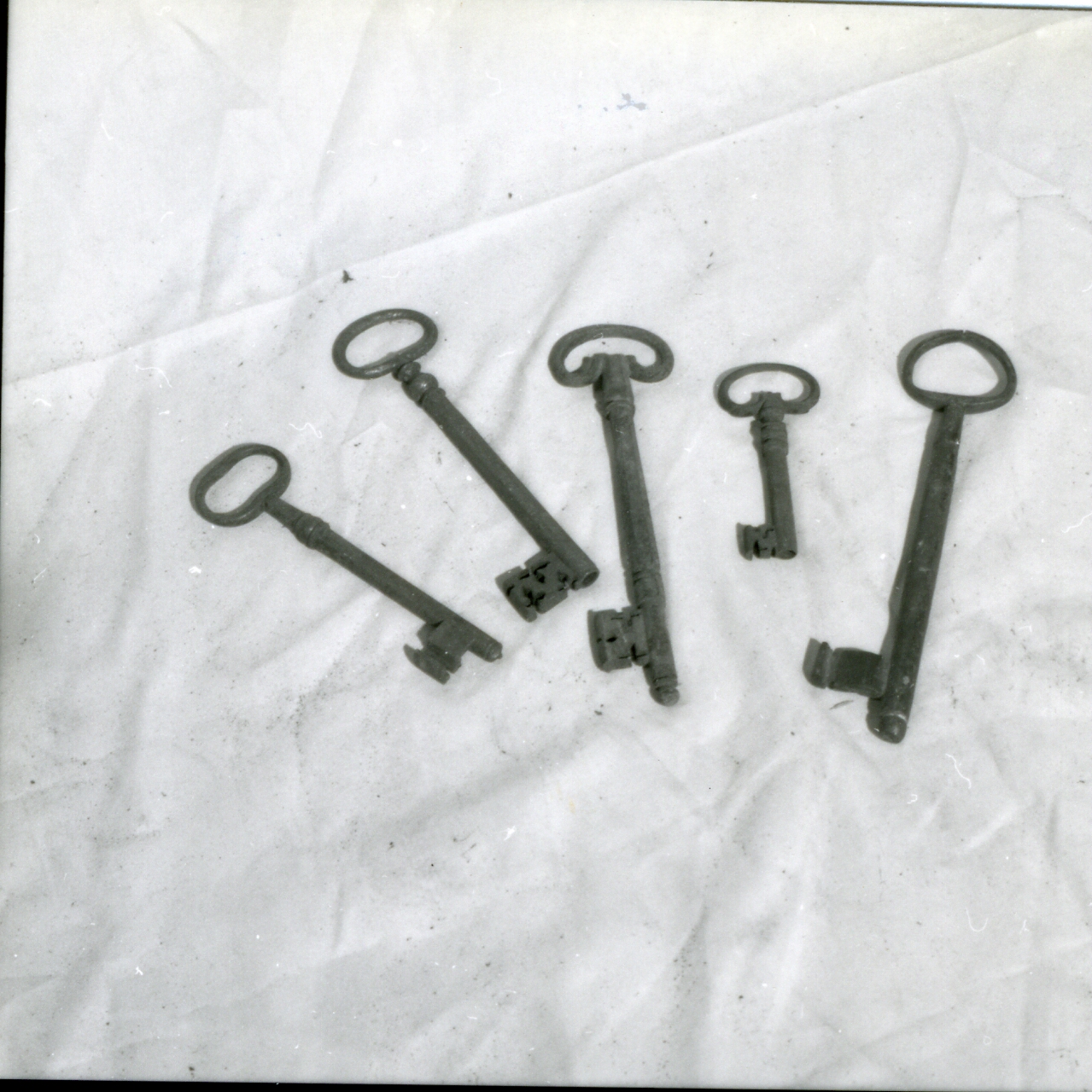 CHIAVE, SERIE - manifattura napoletana (Seconda metà sec. XVIII)