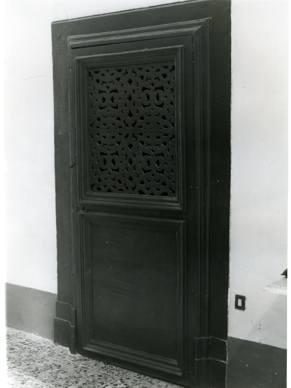 PORTA - manifattura napoletana (Seconda metà sec. XVIII)