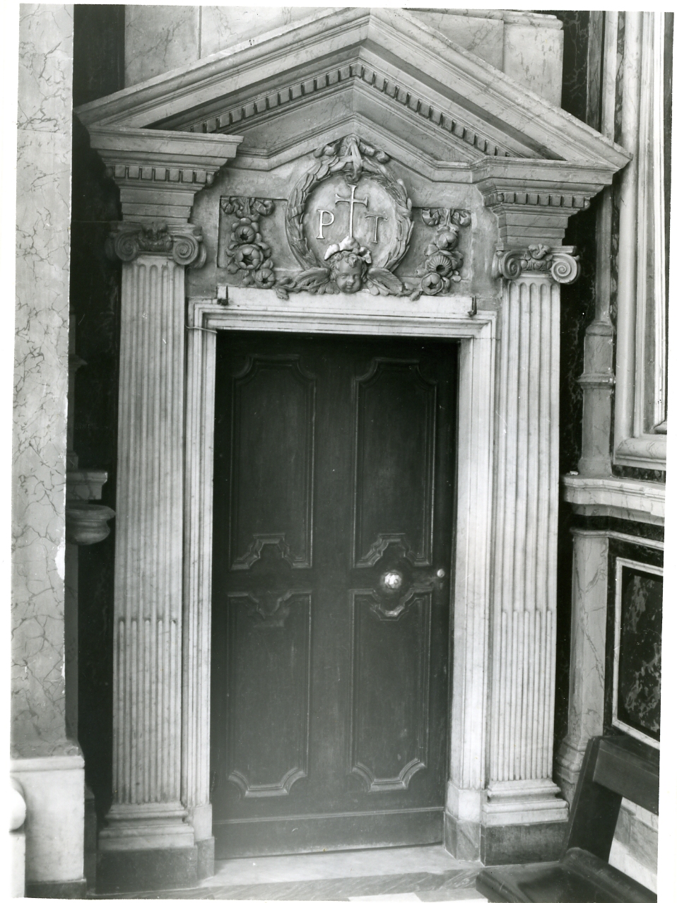 MOSTRA DI PORTA, SERIE - BOTTEGA NAPOLETANA (Prima metà sec. XIX)