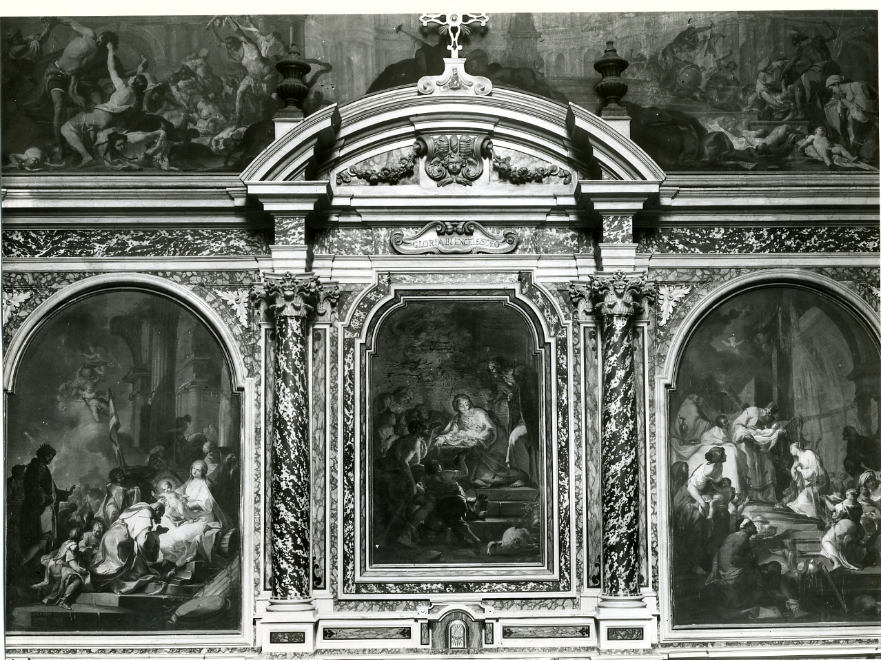 natività di Gesù (dipinto) di Diano Giacinto detto Pozzolano (sec. XVIII)