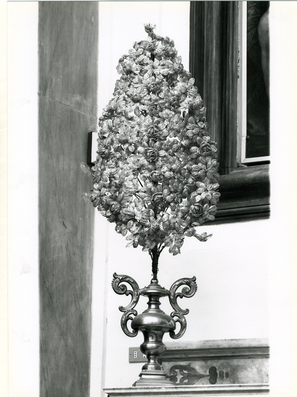 VASO PORTAPALMA, SERIE - manifattura napoletana (Seconda metà sec. XVIII)