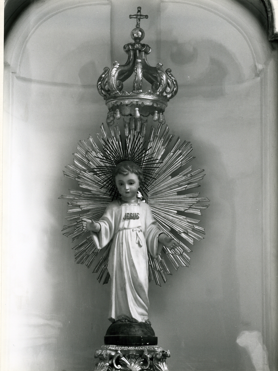 TRONETTO PER ESPOSIZIONE EUCARISTICA - manifattura napoletana (Prima metà sec. XIX)