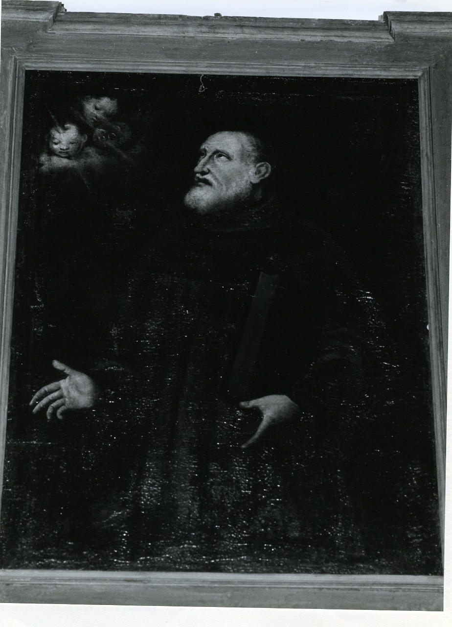 SANTO (DIPINTO) - AMBITO NAPOLETANO (Seconda metà sec. XVII)