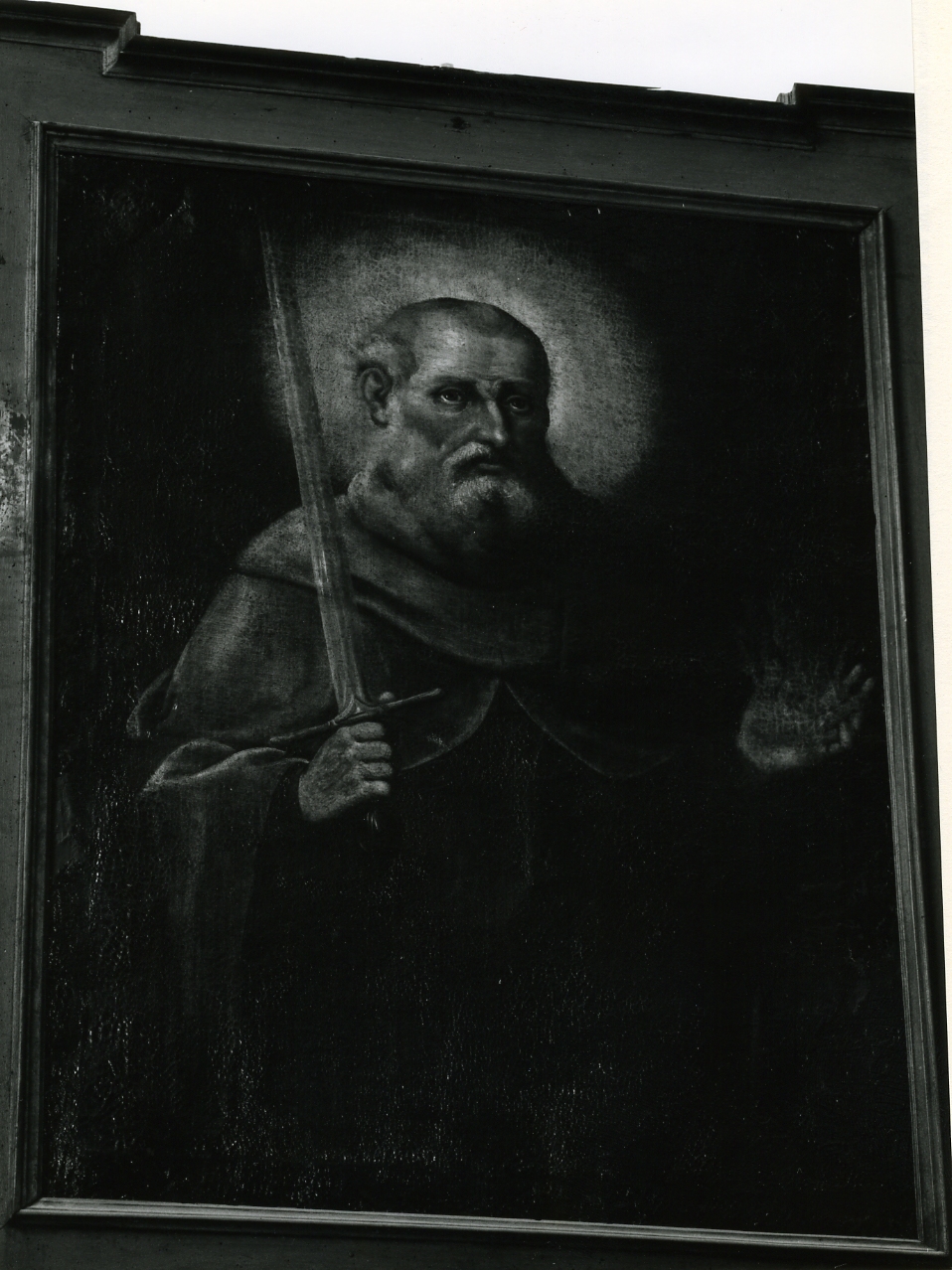 SANT'ANTONIO ABATE (DIPINTO) - AMBITO NAPOLETANO (Seconda metà sec. XVII)