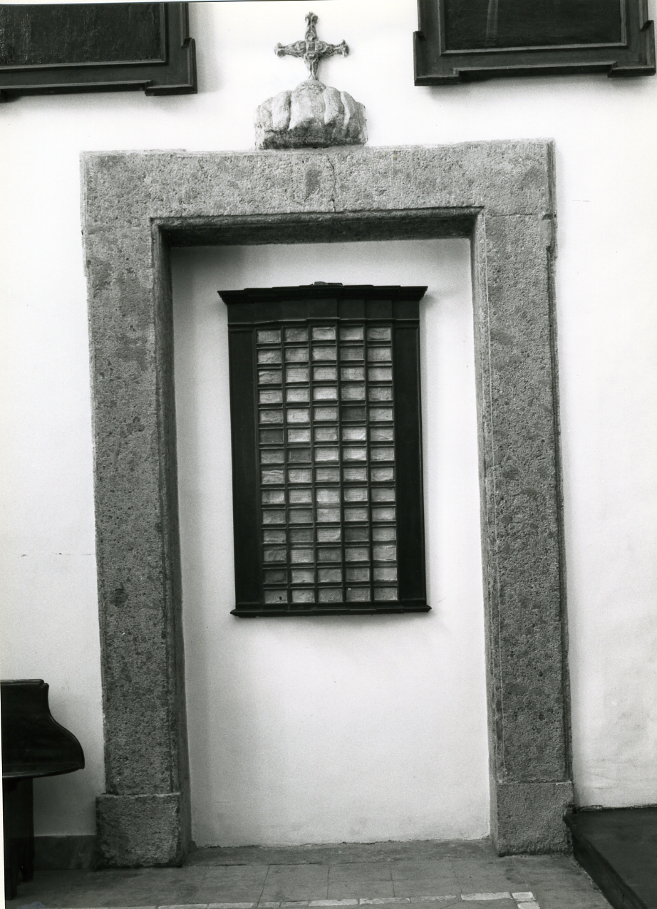 MOSTRA DI PORTA - ambito napoletano (Prima metà sec. XVII)