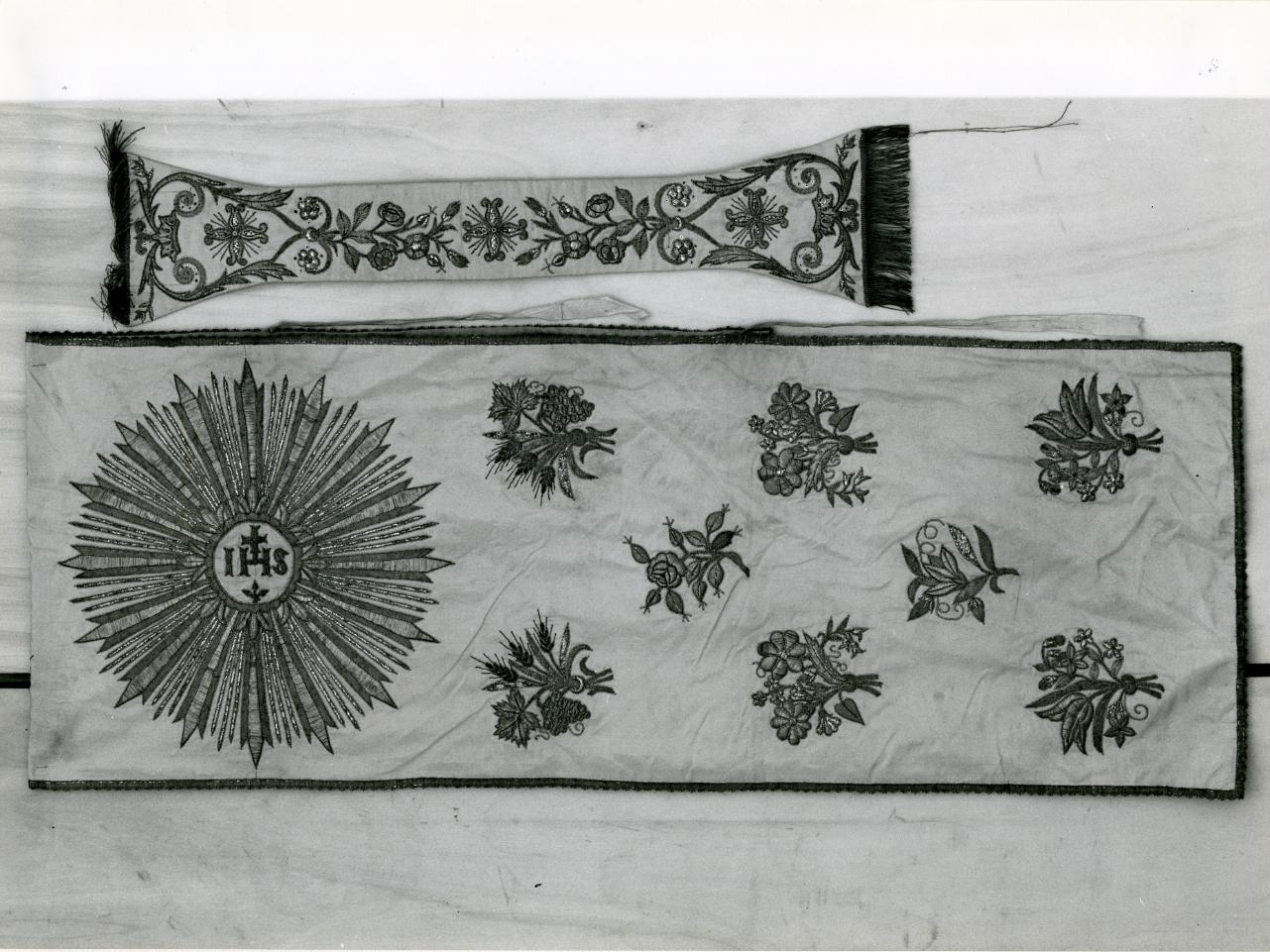 VELO OMERALE - manifattura napoletana (Seconda metà sec. XIX)