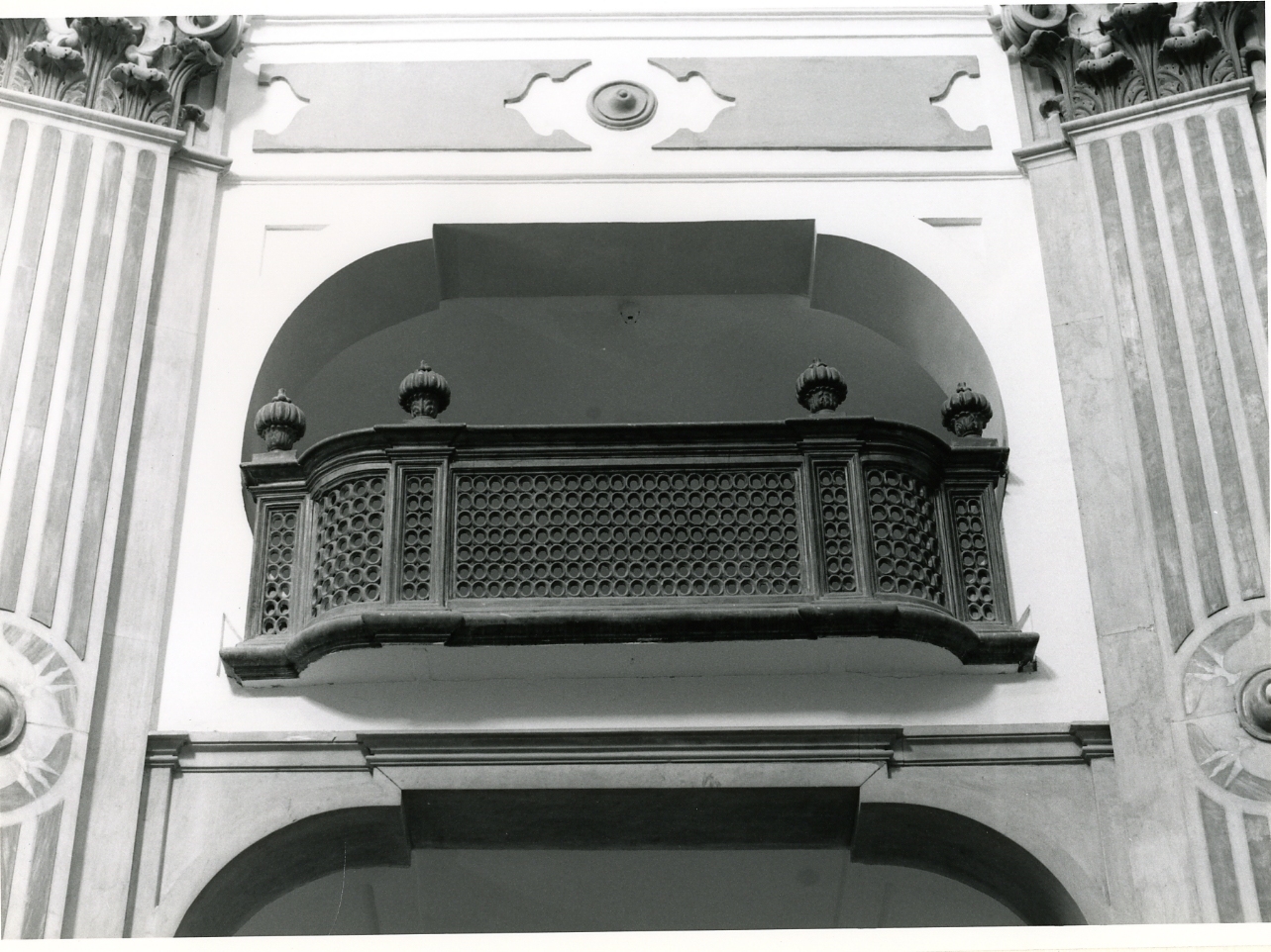 PALCO DI CANTORIA, SERIE - manifattura napoletana (TERZO QUARTO sec. XVII)