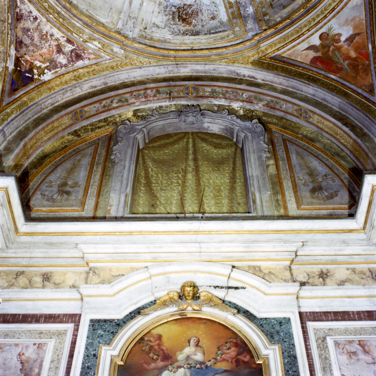 decorazione pittorica, serie - ambito napoletano (ultimo quarto sec. XIX)