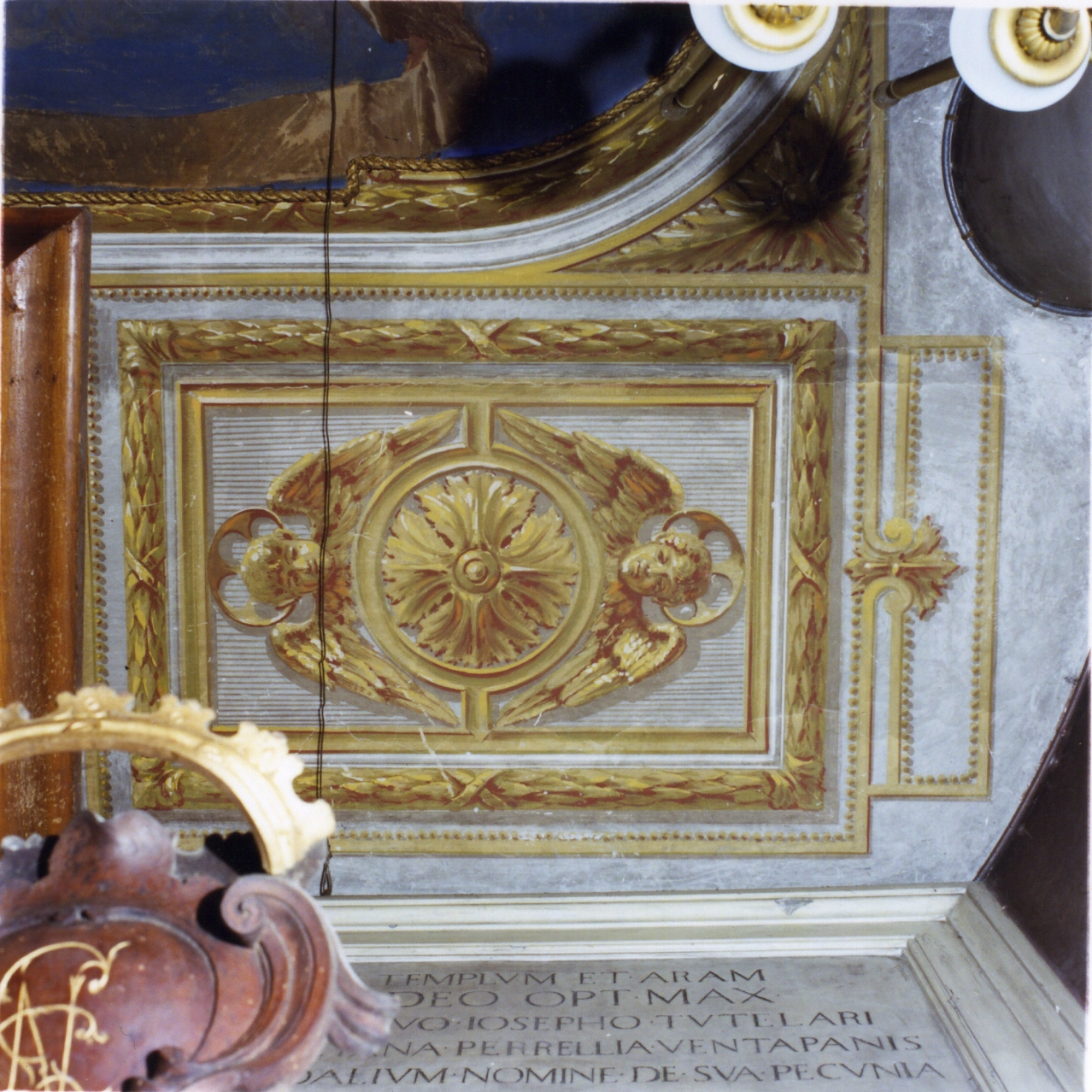 motivi decorativi vegetali (decorazione pittorica, serie) - ambito napoletano (ultimo quarto sec. XIX)