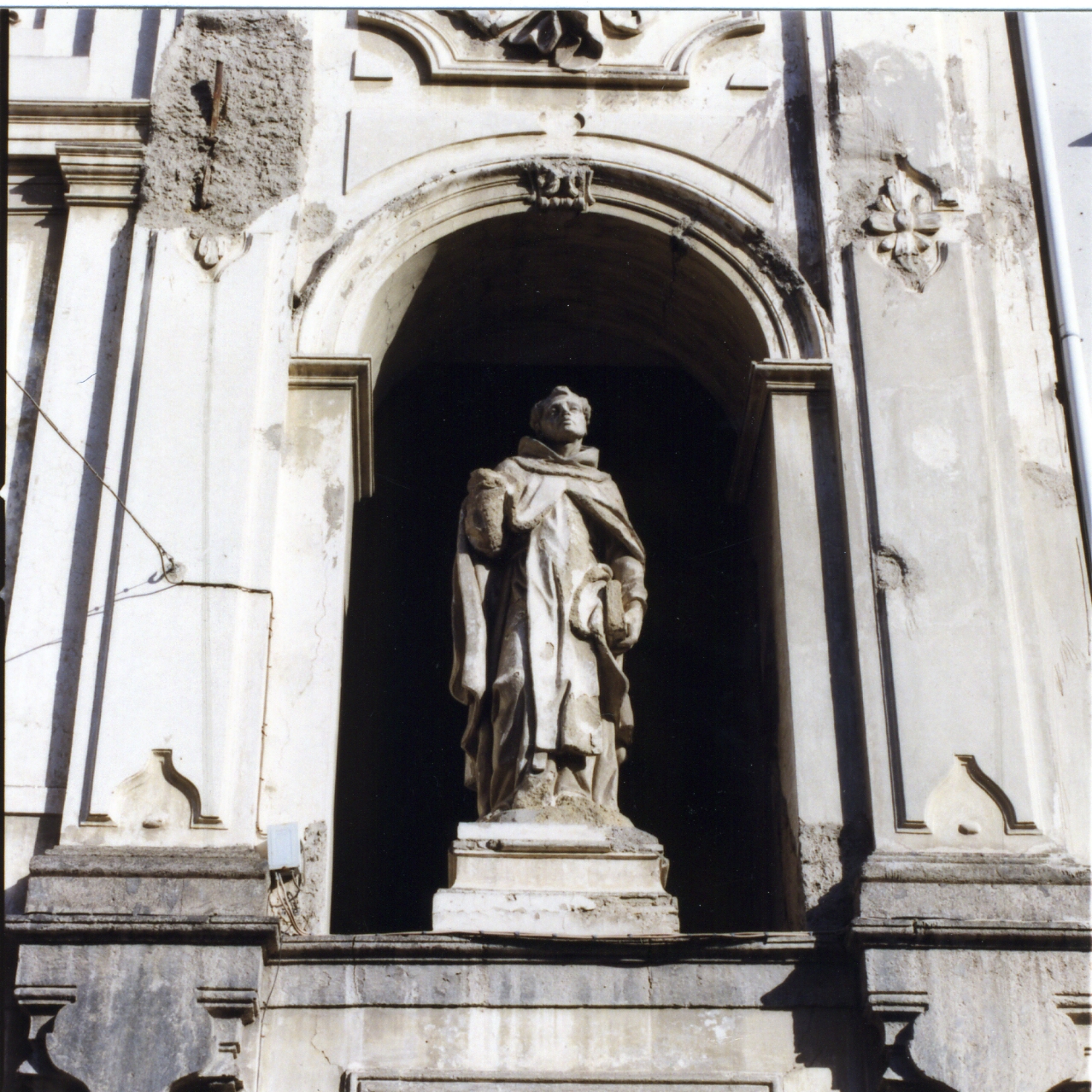 San Pietro d'Alcantara (statua) di Fanzago Cosimo (sec. XVII)