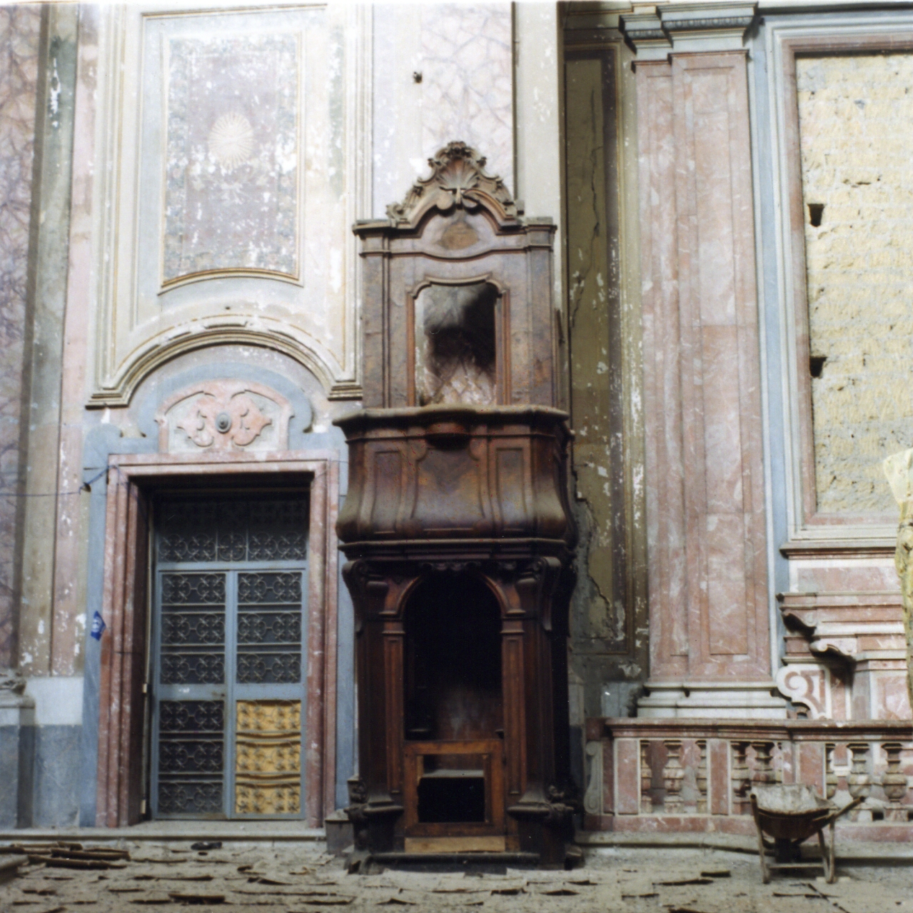 pulpito - bottega napoletana (prima metà sec. XVIII)