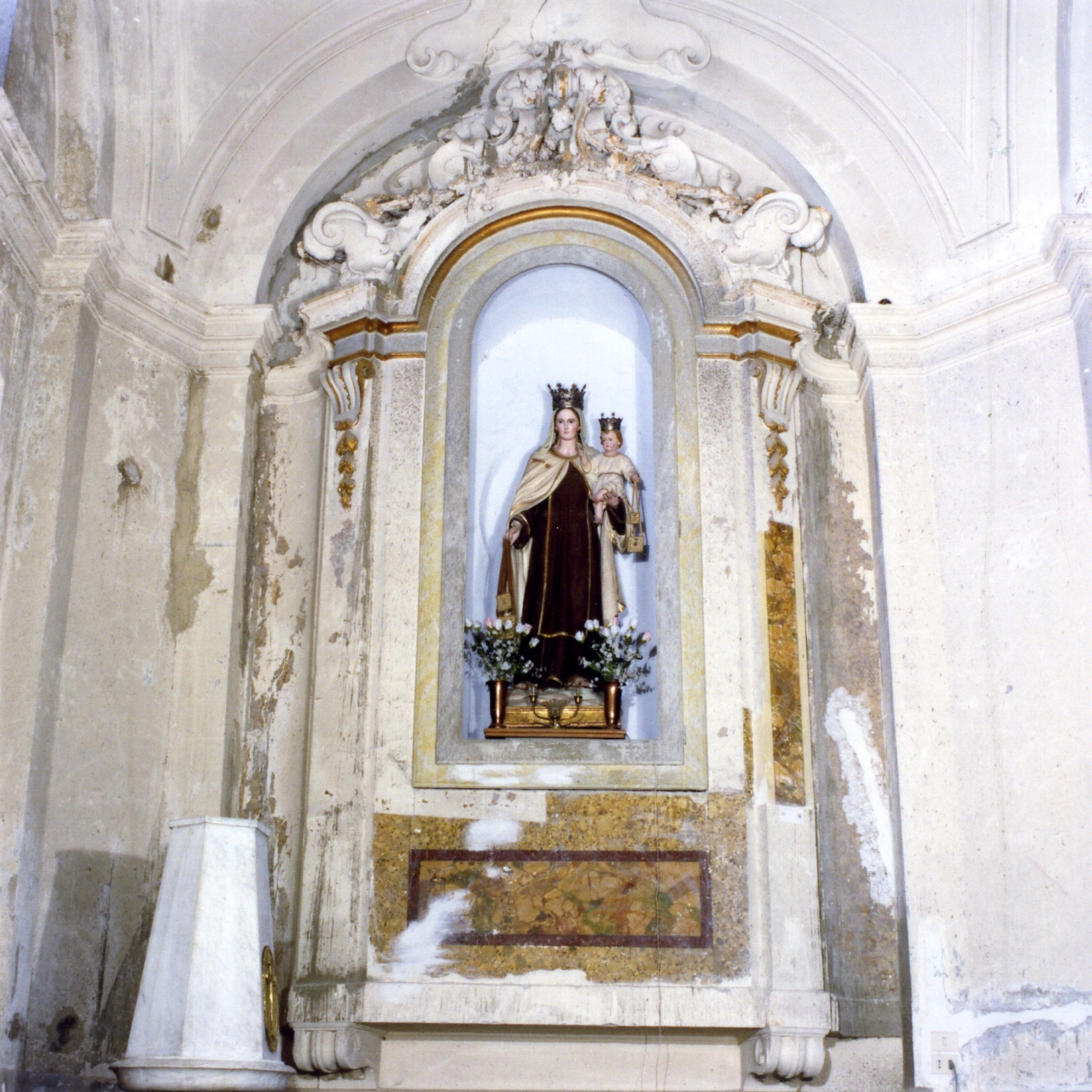 mostra di nicchia di Tagliacozzi Canale Nicola (sec. XVIII)