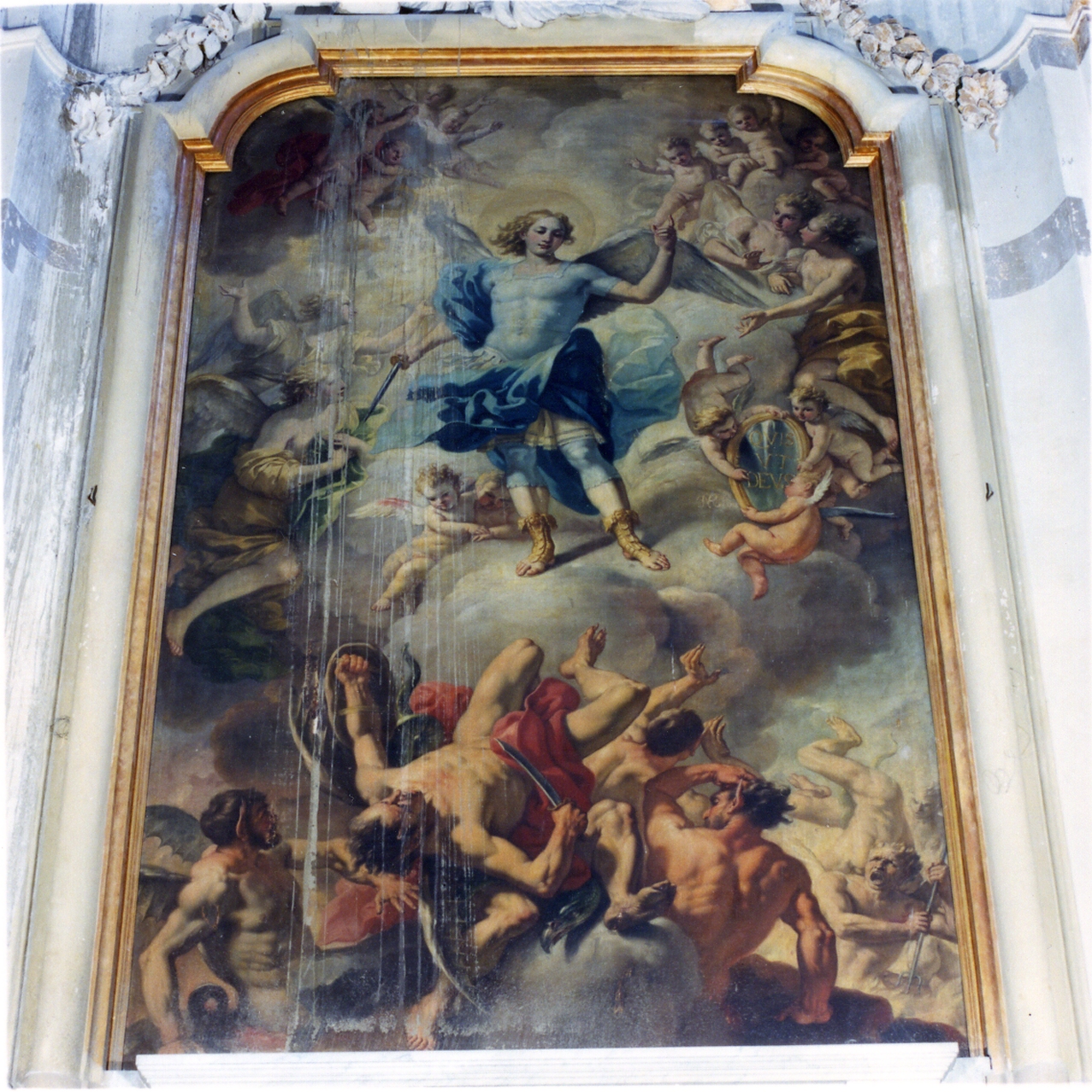 San Michele Arcangelo (dipinto) di Rossi Nicola Maria (prima metà sec. XVIII)
