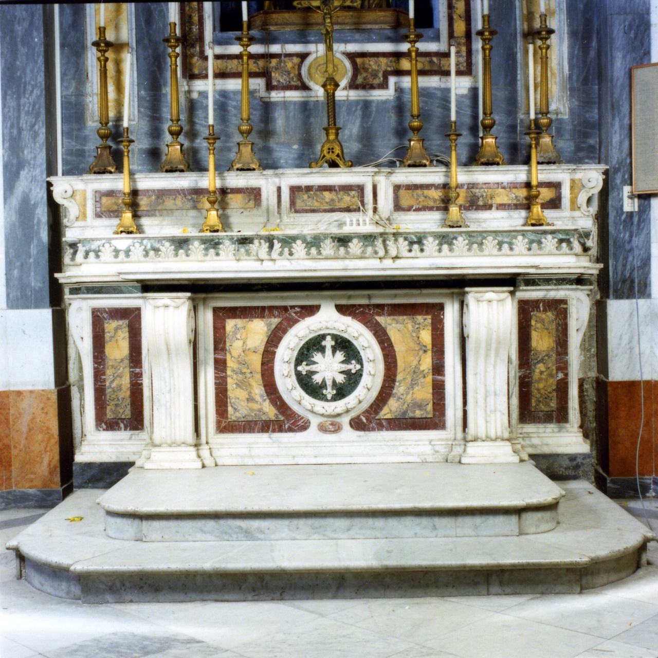 altare, serie - bottega napoletana (seconda metà sec. XVIII)