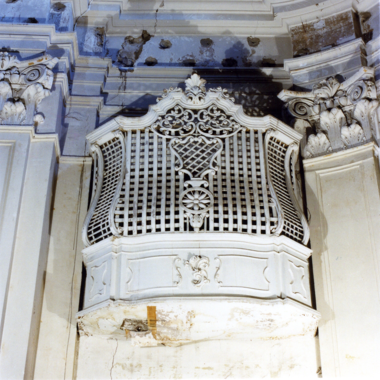 cassa d'organo - bottega napoletana (seconda metà sec. XVIII)