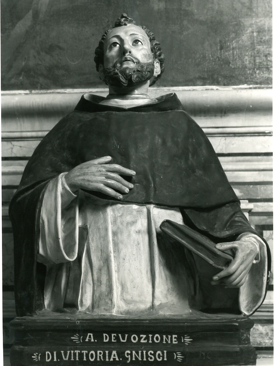 San Domenico (scultura) - bottega napoletana (seconda metà sec. XIX)