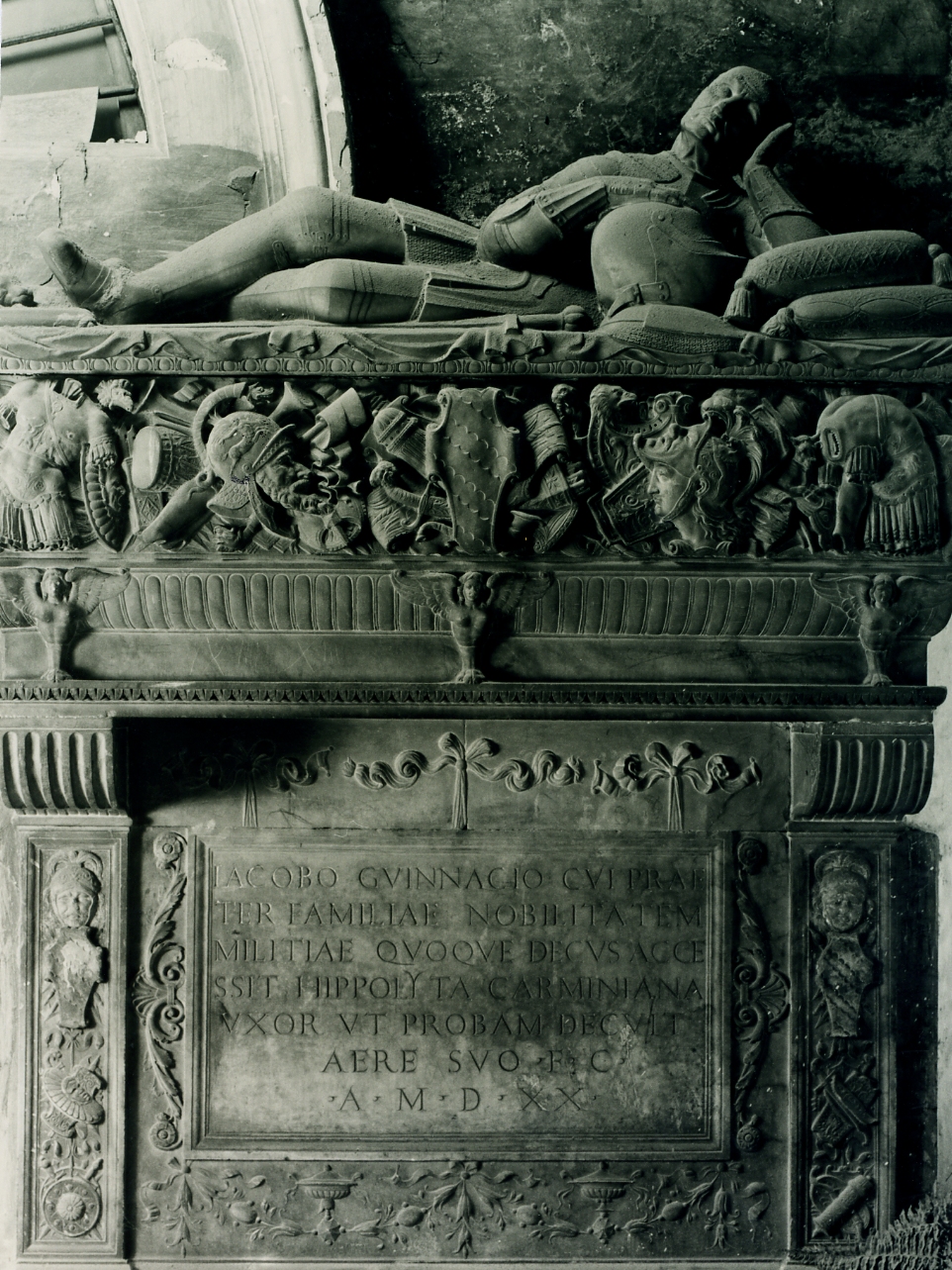 monumento funebre - bottega napoletana (sec. XVI)