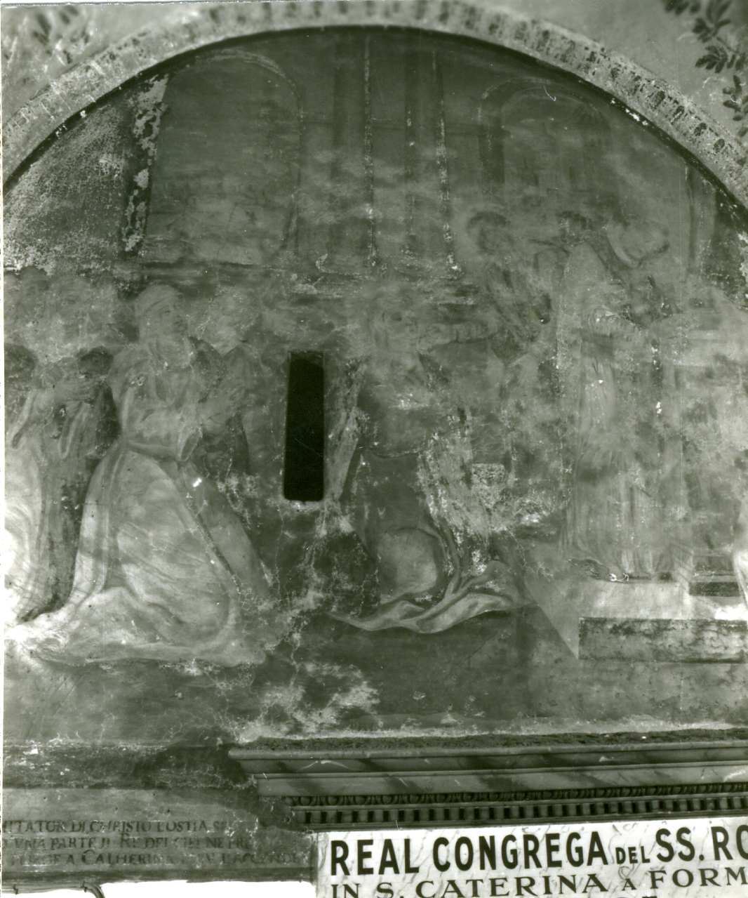 storie della vita di Santa Caterina da Siena (dipinto) - ambito napoletano (sec. XVI)