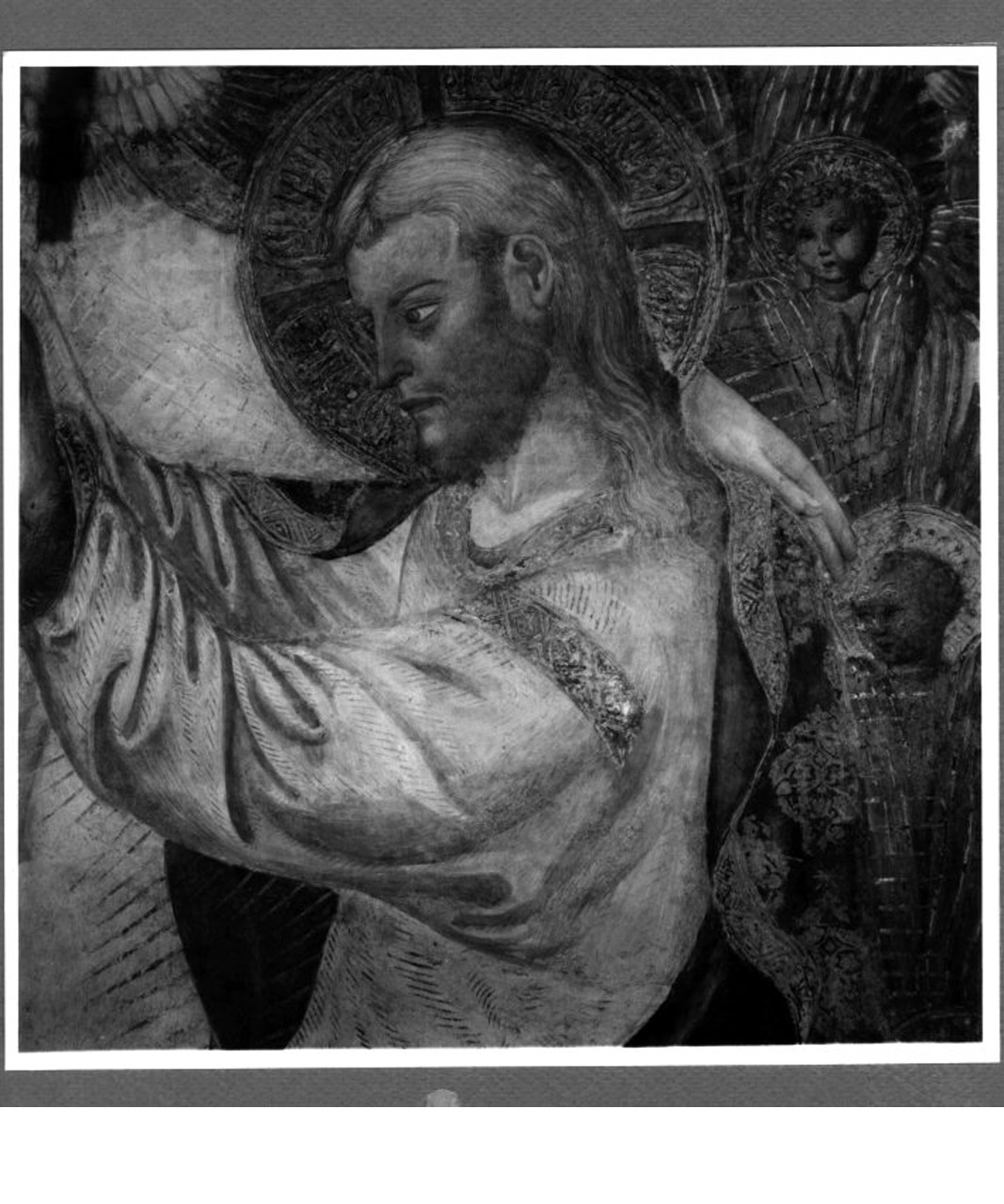 incoronazione di Maria Vergine (dipinto, elemento d'insieme) di Perinetto da Benevento (sec. XV)