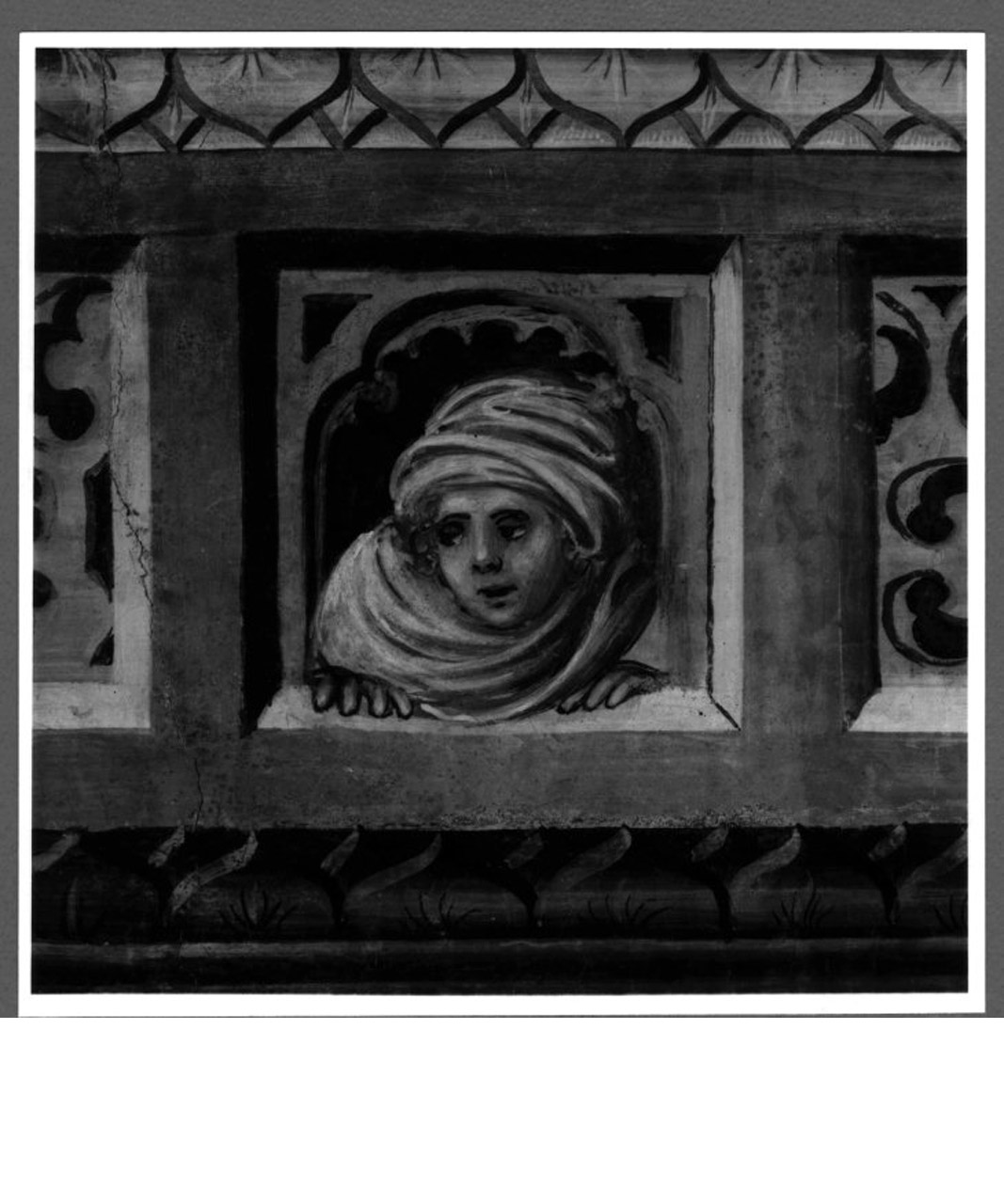 nascita di Maria Vergine (dipinto, elemento d'insieme) di Perinetto da Benevento (sec. XV)