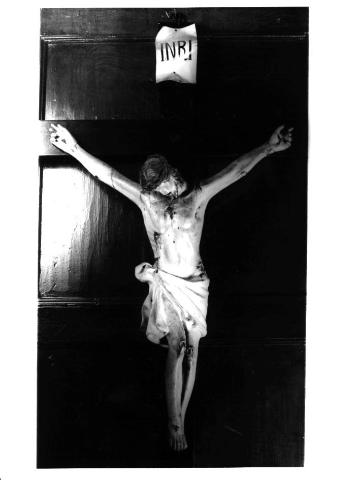 crocifisso - bottega napoletana (prima metà sec. XIX)