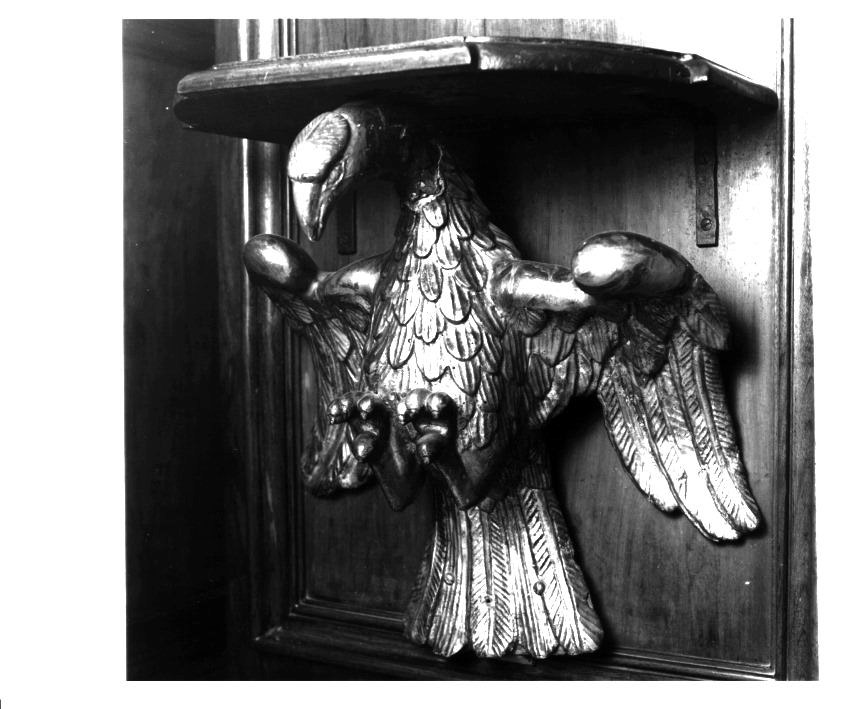 aquila (mensola) - bottega napoletana (prima metà sec. XVIII)