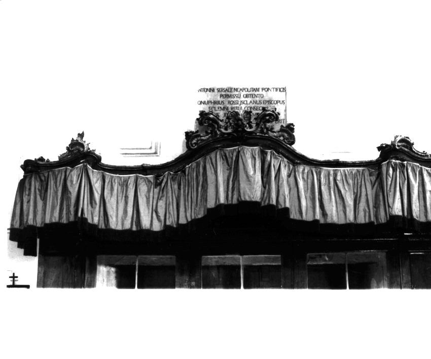 sovrapporta - bottega napoletana (prima metà sec. XVIII)