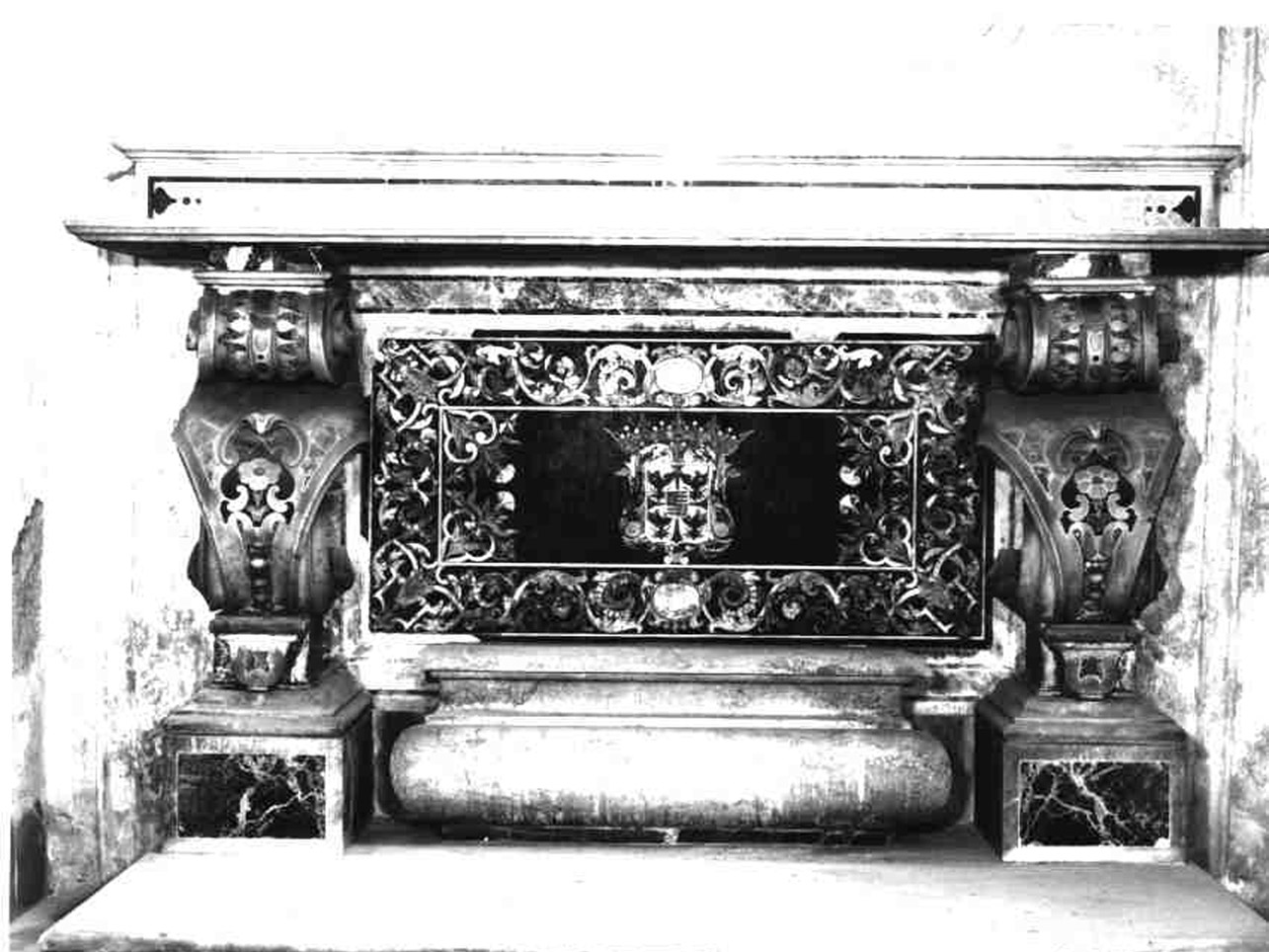 altare - bottega napoletana (primo quarto sec. XVIII)