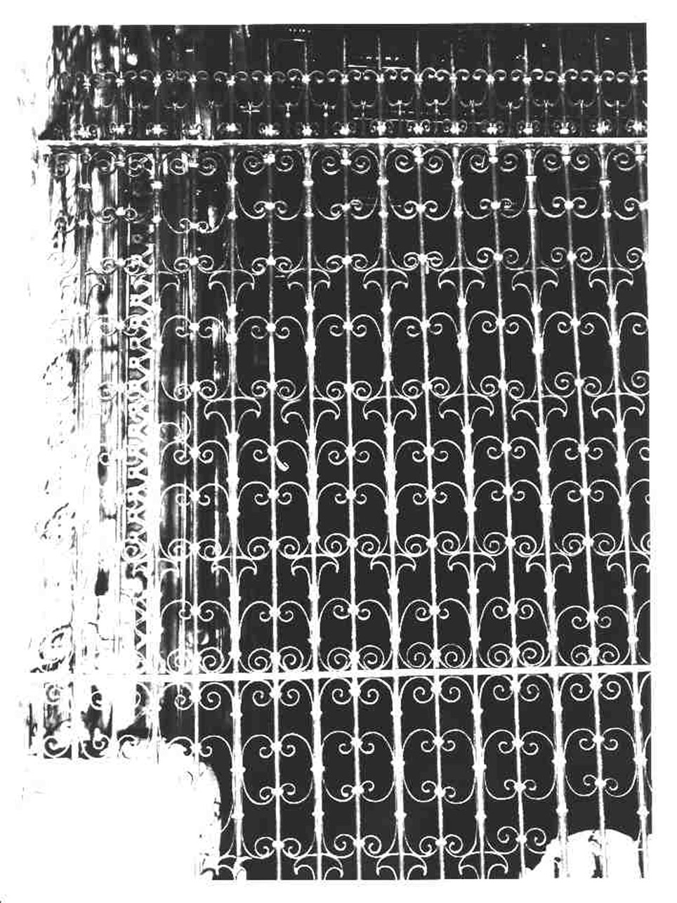 cancellata - bottega napoletana (prima metà sec. XVIII)