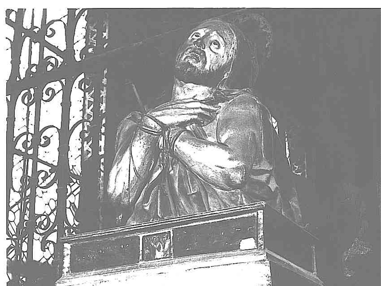 Ecce Homo (busto) - bottega napoletana (prima metà sec. XVII)