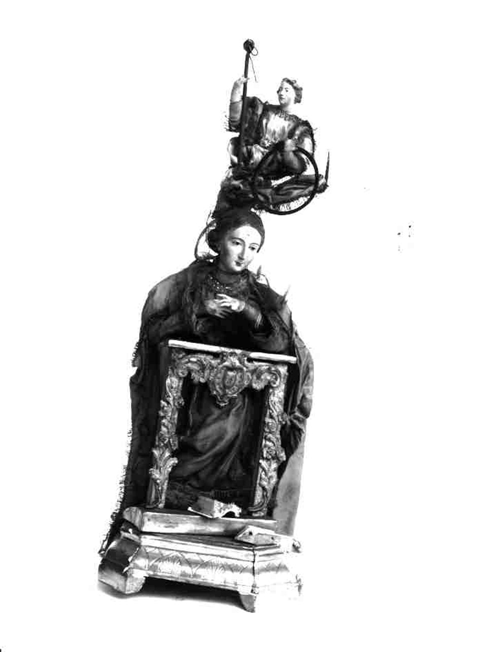 Annunciazione (gruppo scultoreo) - bottega napoletana (sec. XVIII)