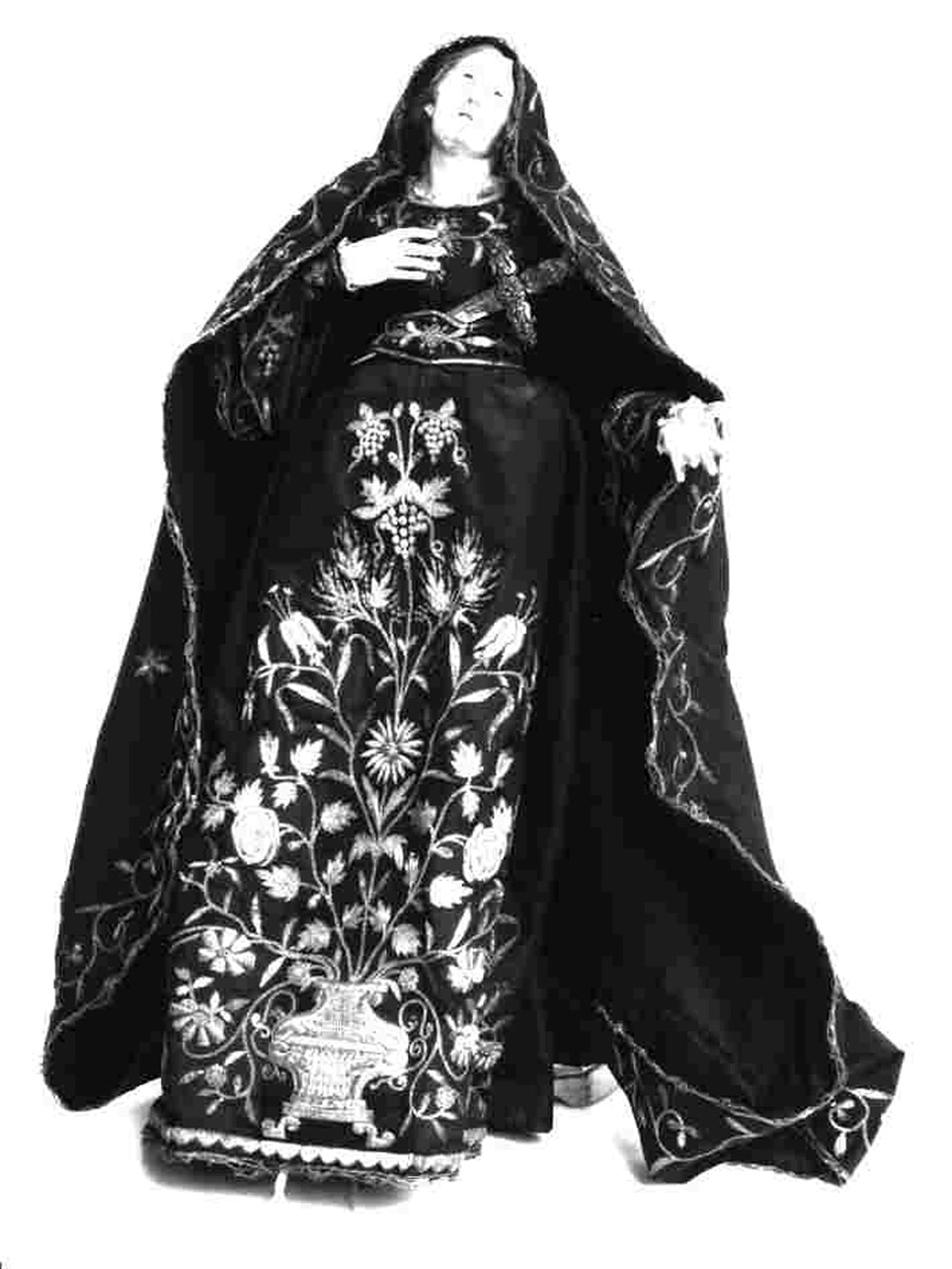 Madonna Addolorata (statuetta devozionale) - bottega napoletana (sec. XVIII)