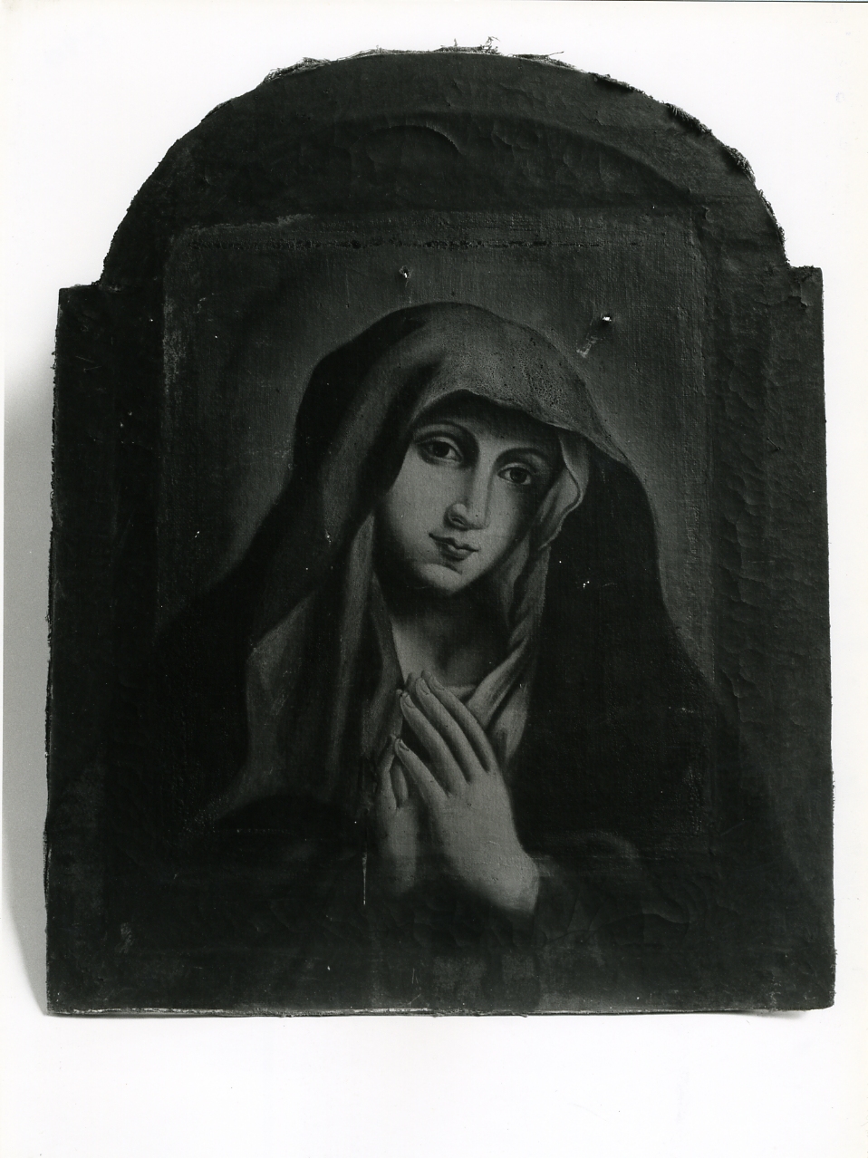 Madonna orante (dipinto) - ambito napoletano (fine sec. XVIII)