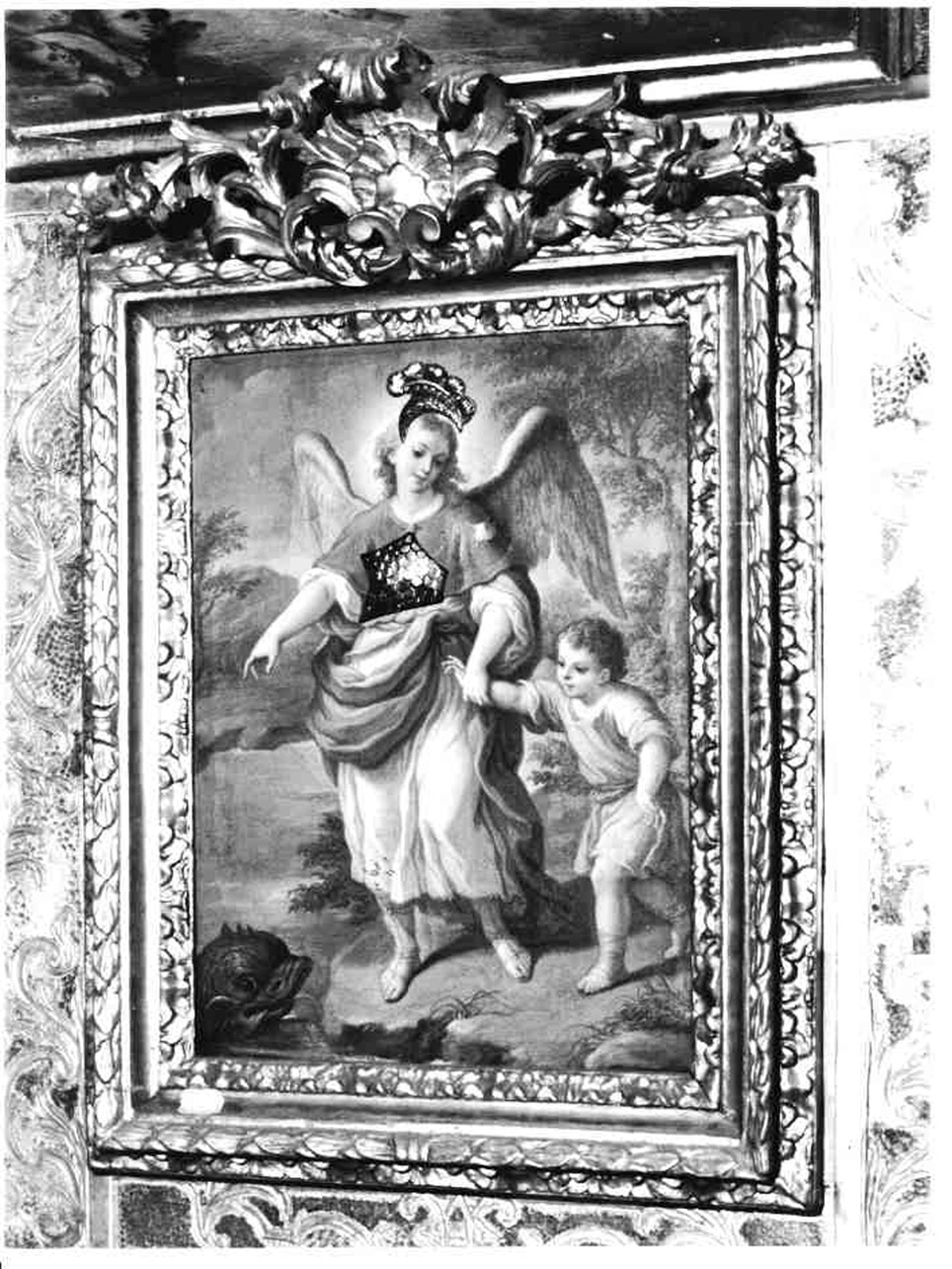 Tobia e San Raffaele arcangelo (dipinto) - ambito napoletano (seconda metà sec. XVIII)