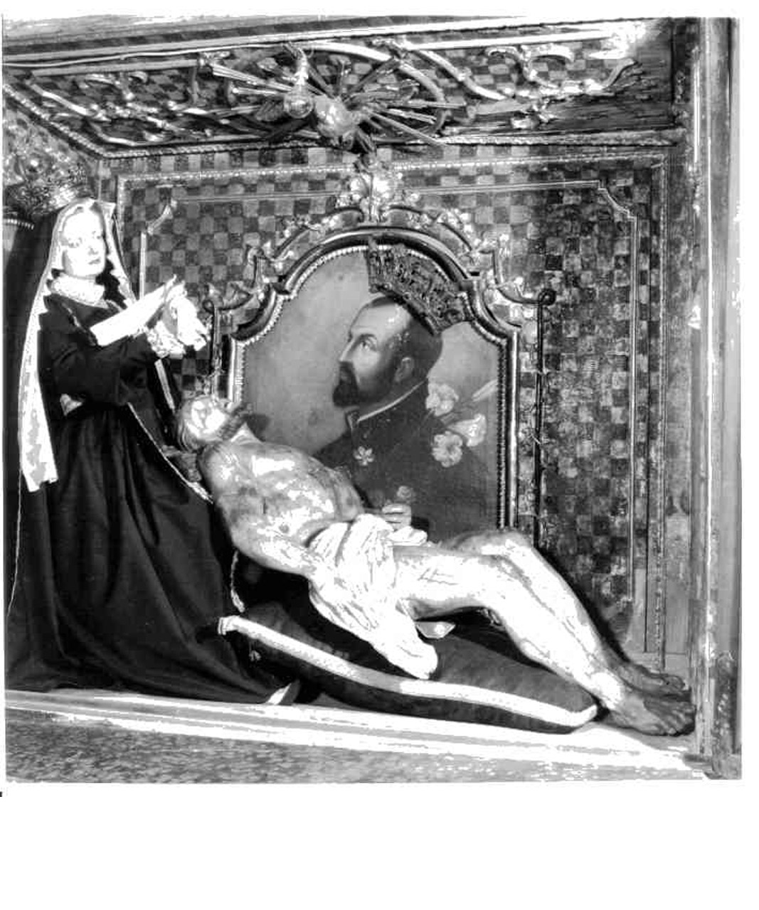 pietà (gruppo scultoreo) - bottega napoletana (seconda metà sec. XVIII)