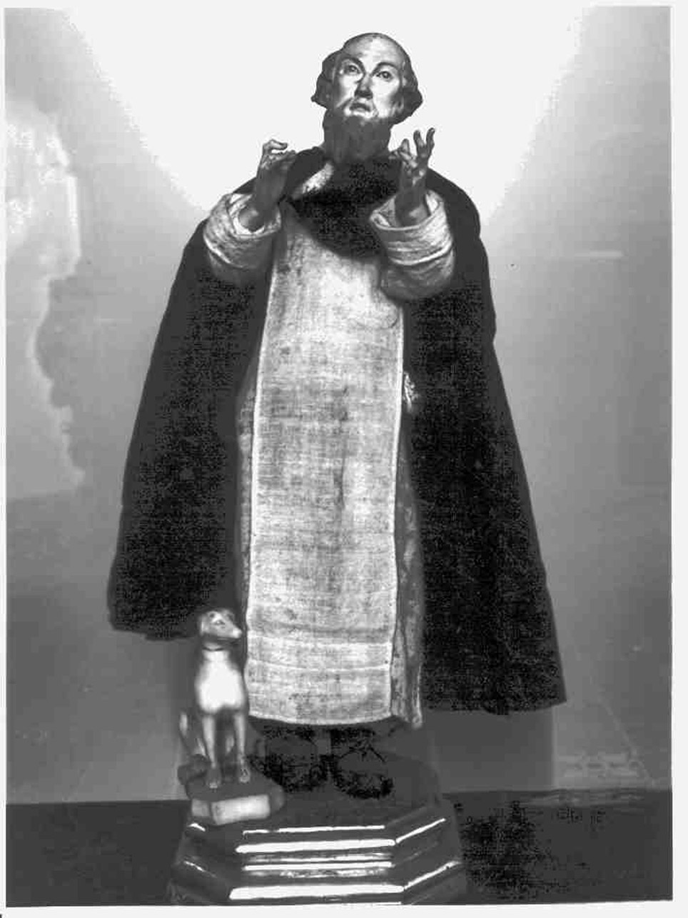 San Domenico (statuetta devozionale) - bottega napoletana (fine sec. XVIII)