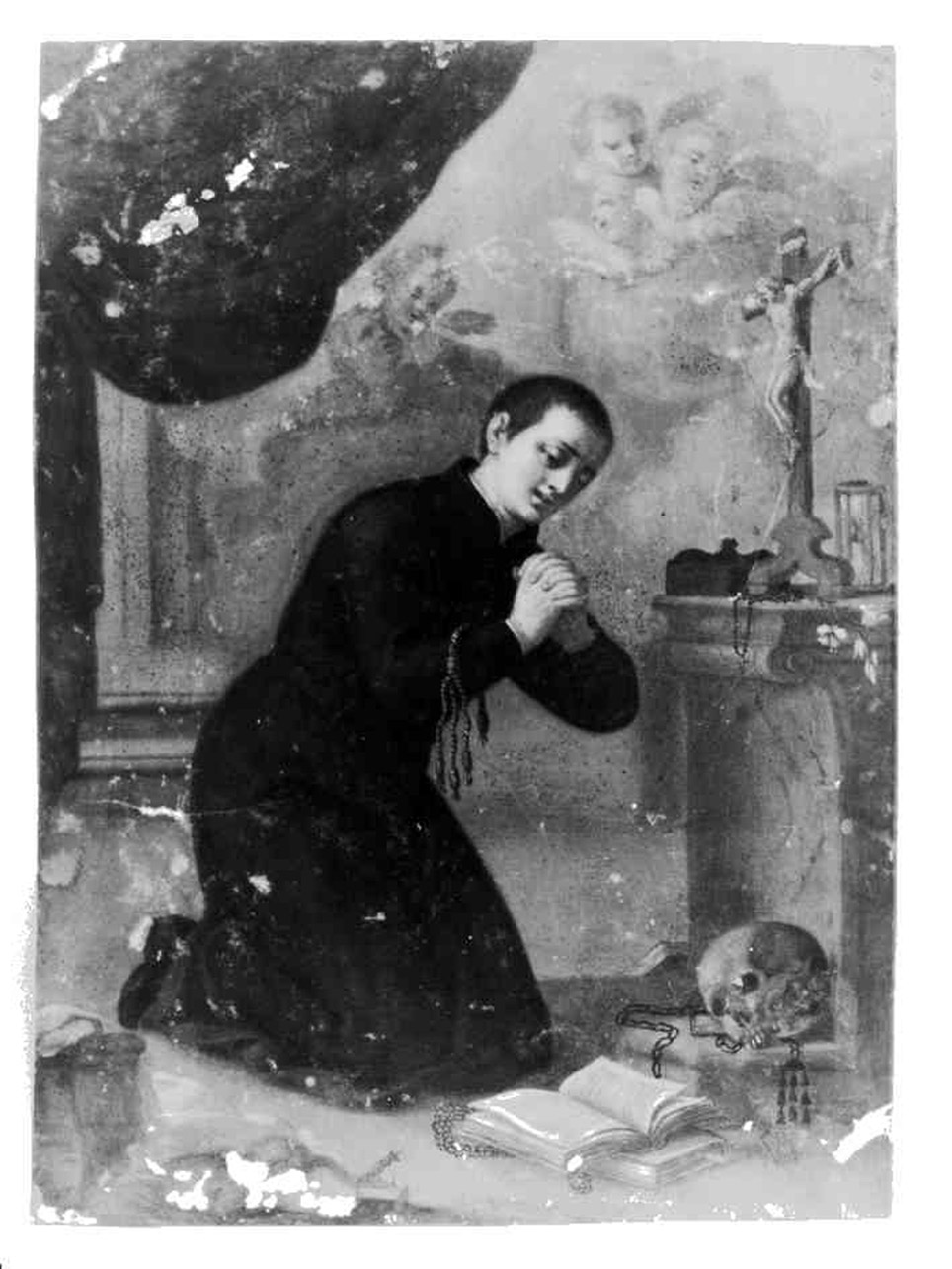 San Luigi Gonzaga (dipinto) - ambito napoletano (fine sec. XVIII)