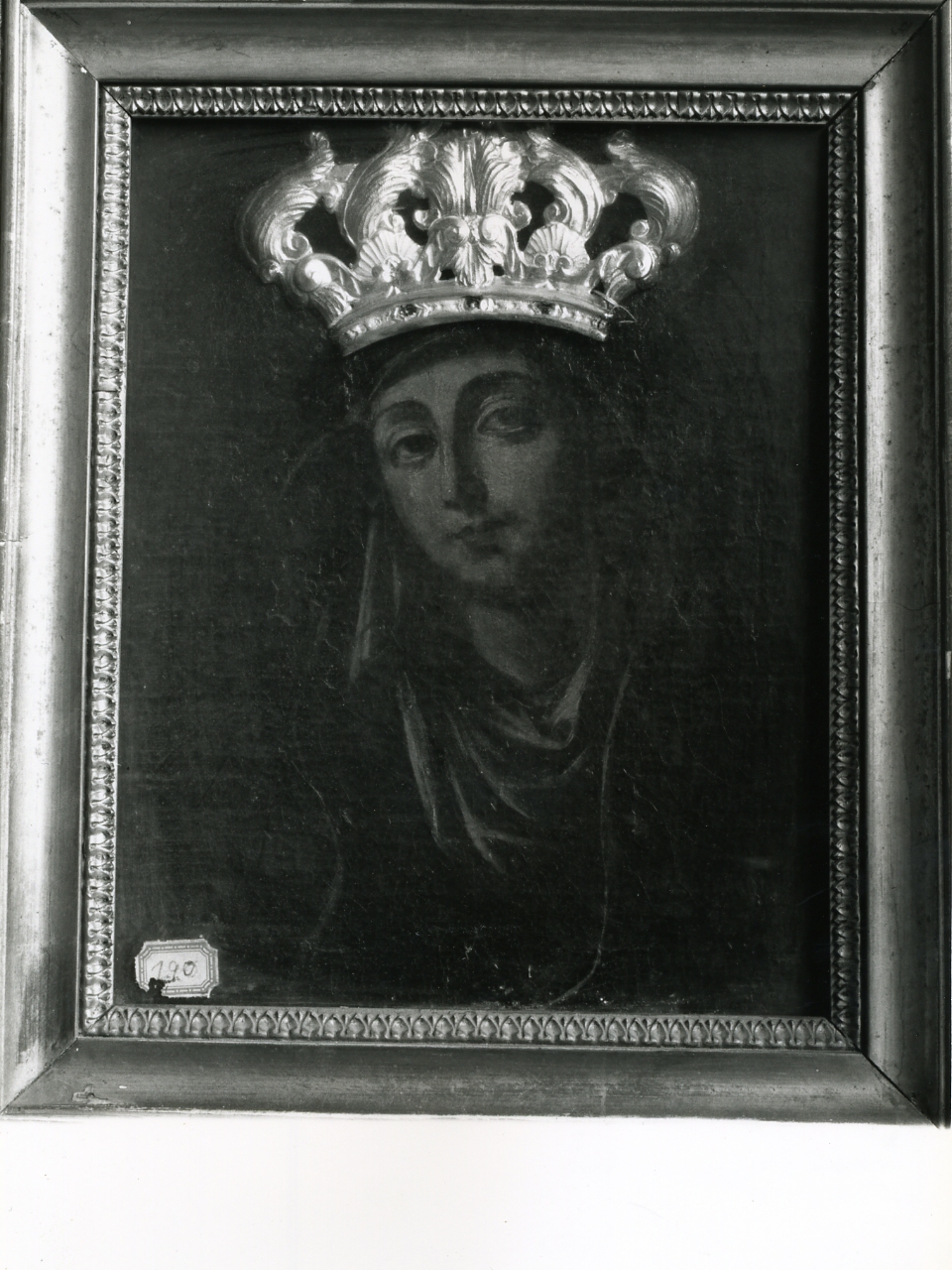 MADONNA (DIPINTO) - AMBITO NAPOLETANO (FINE sec. XVIII)