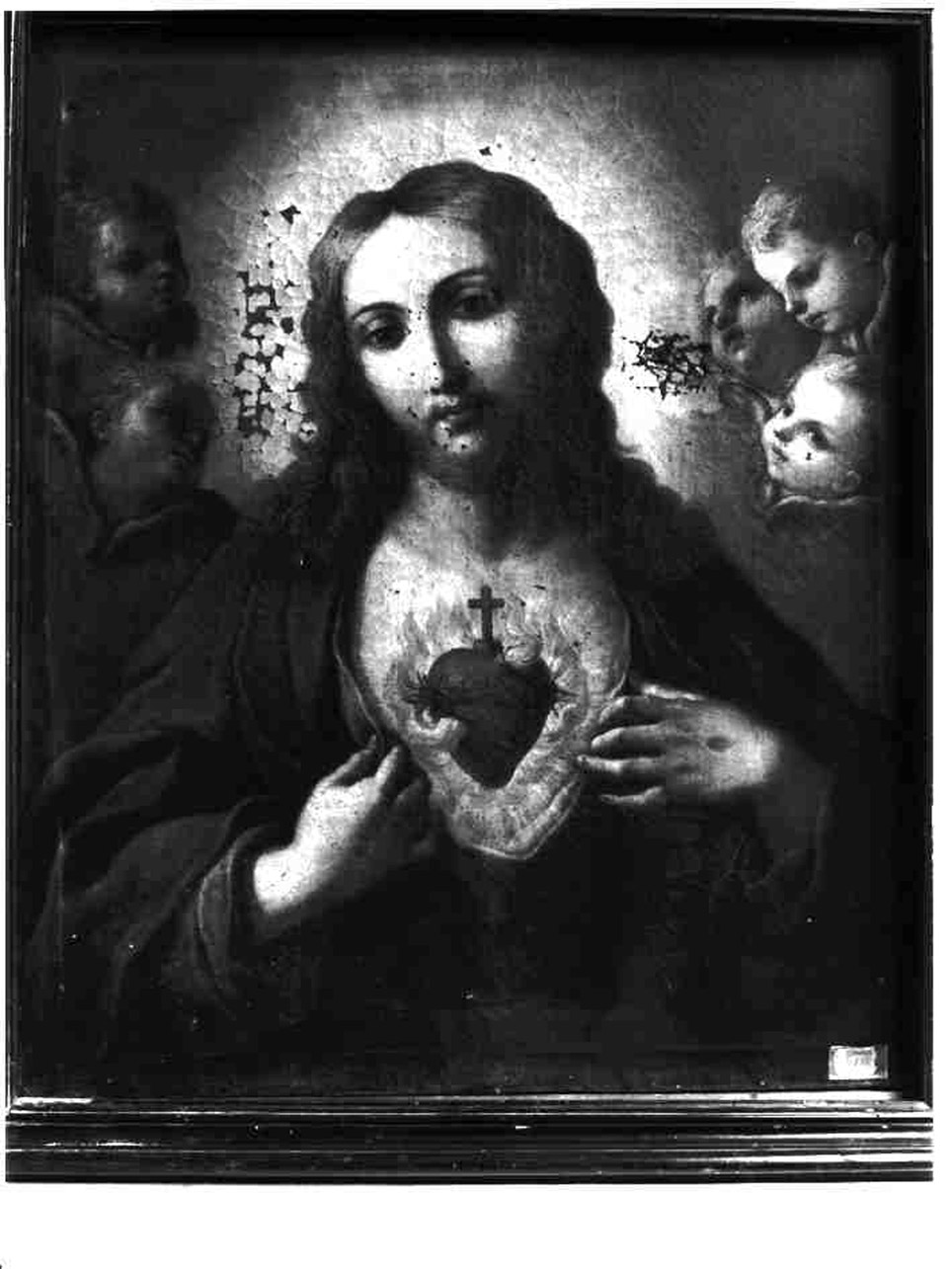Sacro Cuore di Gesù (dipinto) - ambito napoletano (fine sec. XVIII)