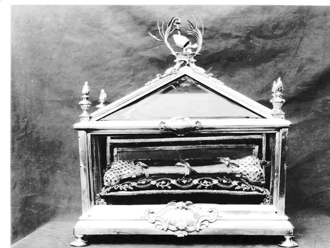 reliquiario - bottega napoletana (sec. XVIII)