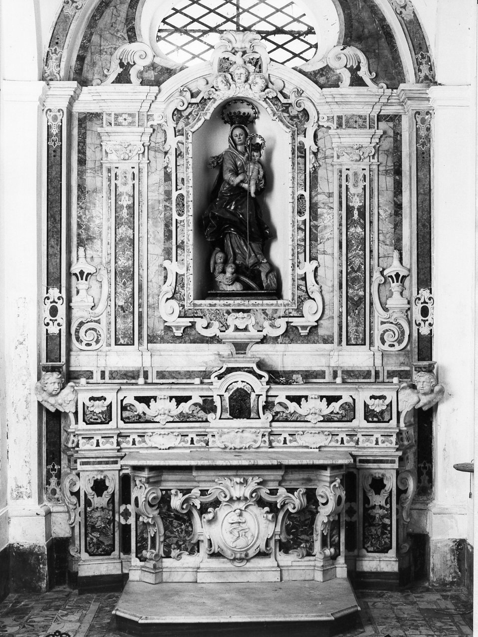 Immacolata Concezione (rilievo) - bottega napoletana (prima metà sec. XVIII)