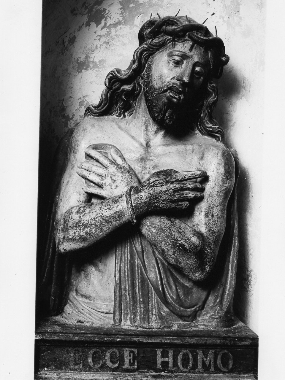 Ecce Homo (scultura) - bottega campana (prima metà sec. XVII)