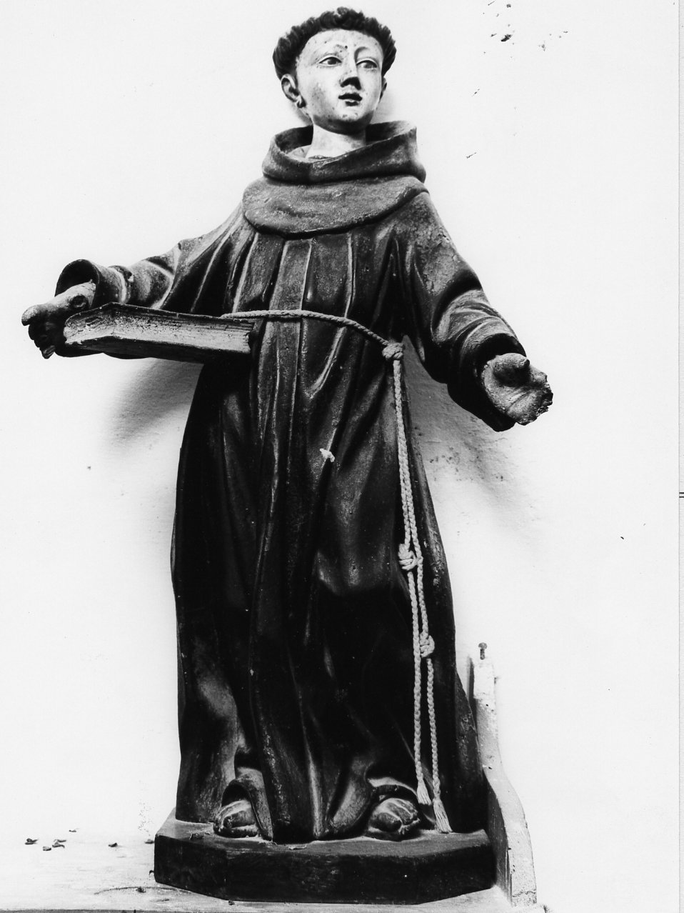 Sant'Antonio da Padova (statuetta) - bottega campana (fine sec. XVII)