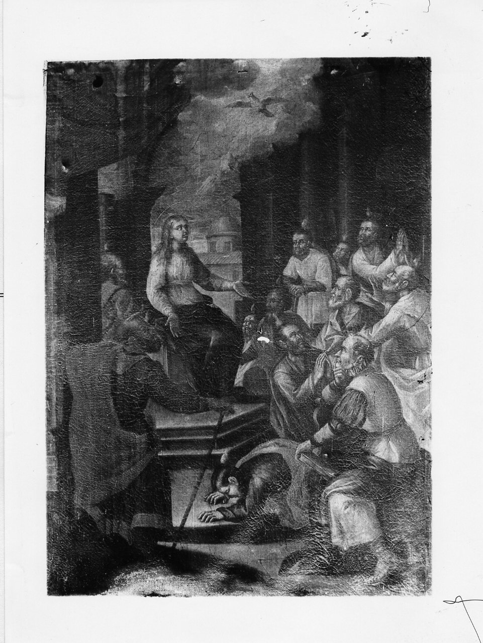 Pentecoste (dipinto) - ambito campano (prima metà sec. XVII)