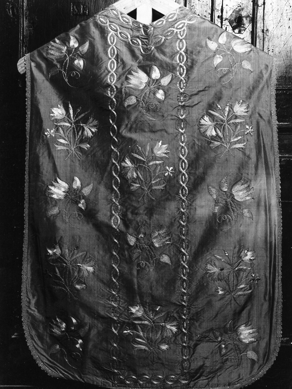 paramento liturgico, insieme - manifattura campana (seconda metà sec. XIX)