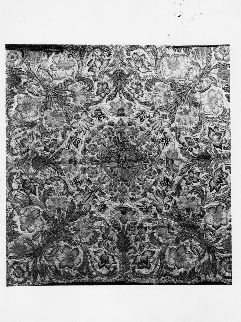 velo di calice - manifattura campana (prima metà sec. XVIII)