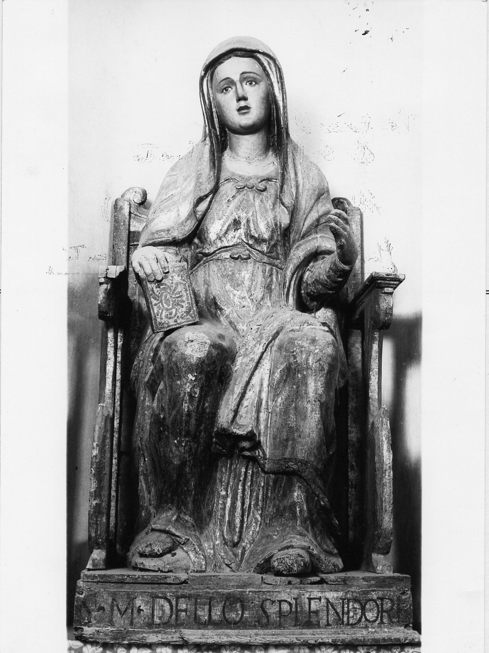 Santa (statua) - bottega campana (inizio sec. XVII)