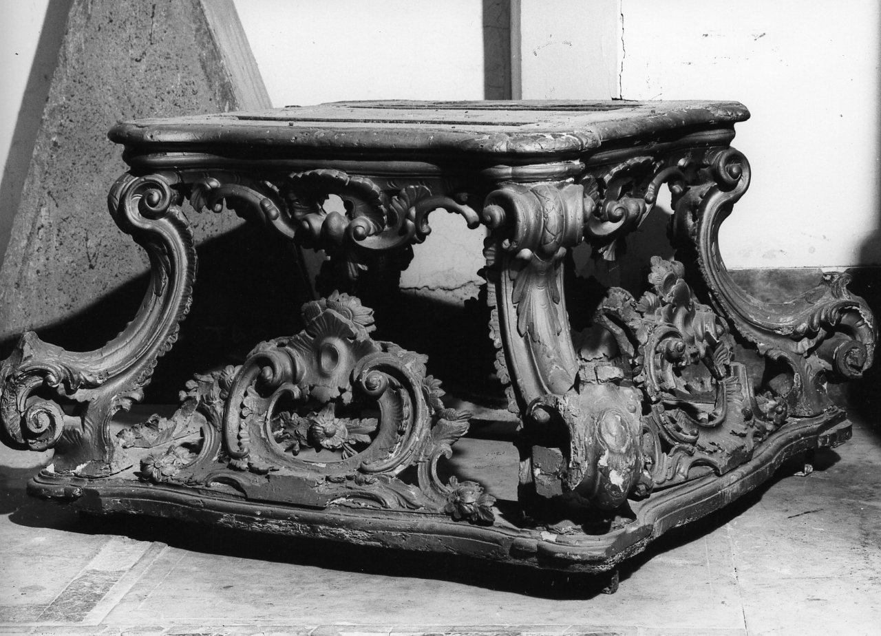 base processionale - bottega campana (seconda metà sec. XIX)